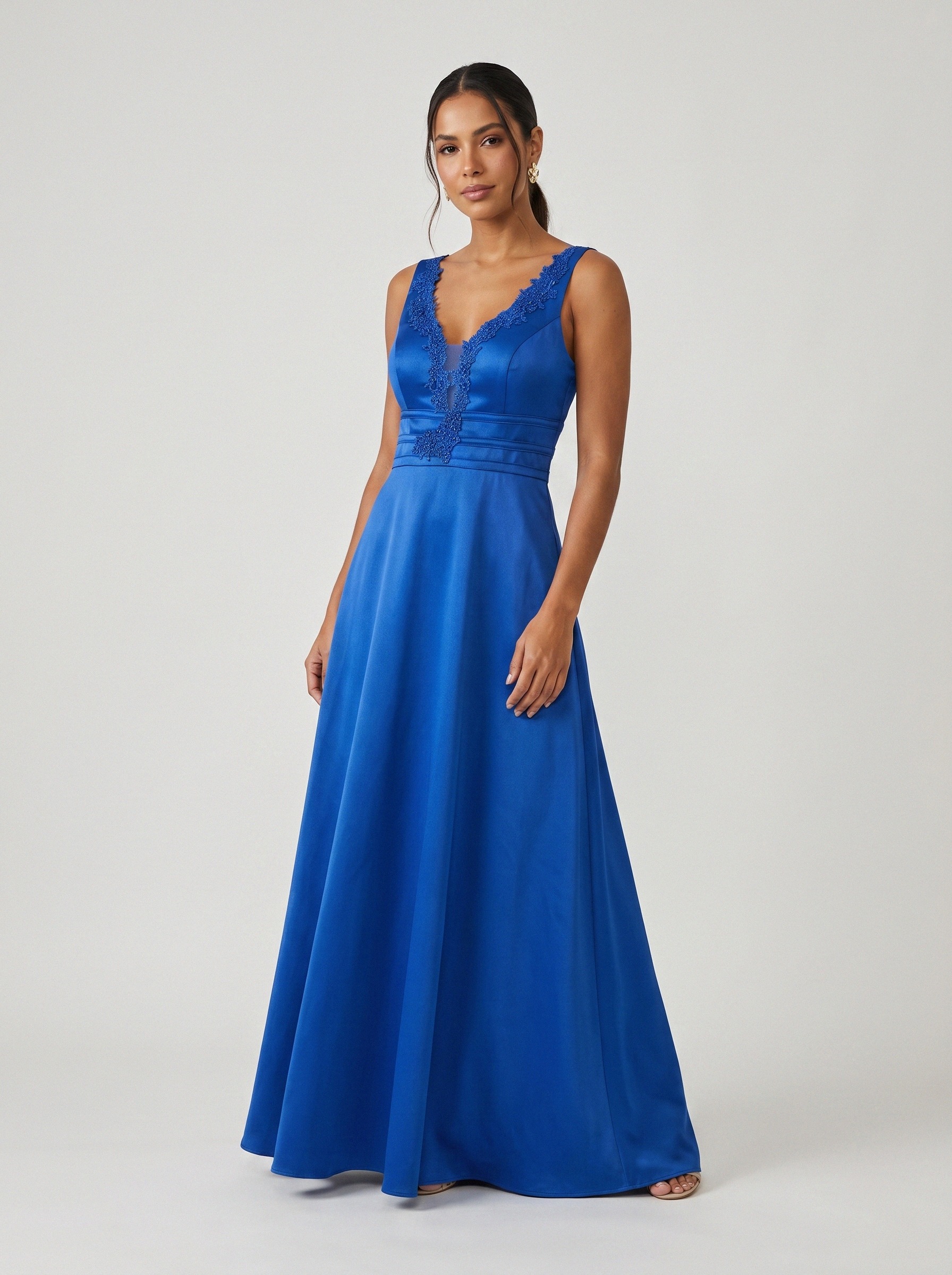 Vestido de festa azul · 080918 da Koisa Linda
