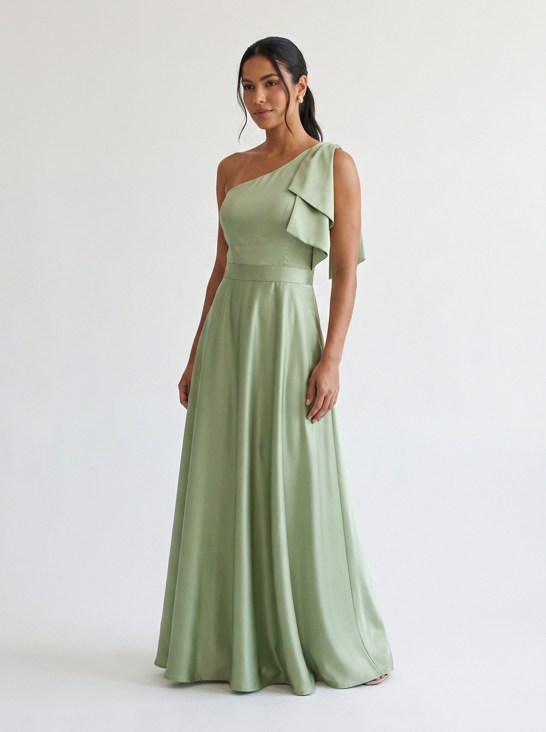 Vestido de festa verde oliva · 080922 da Koisa Linda