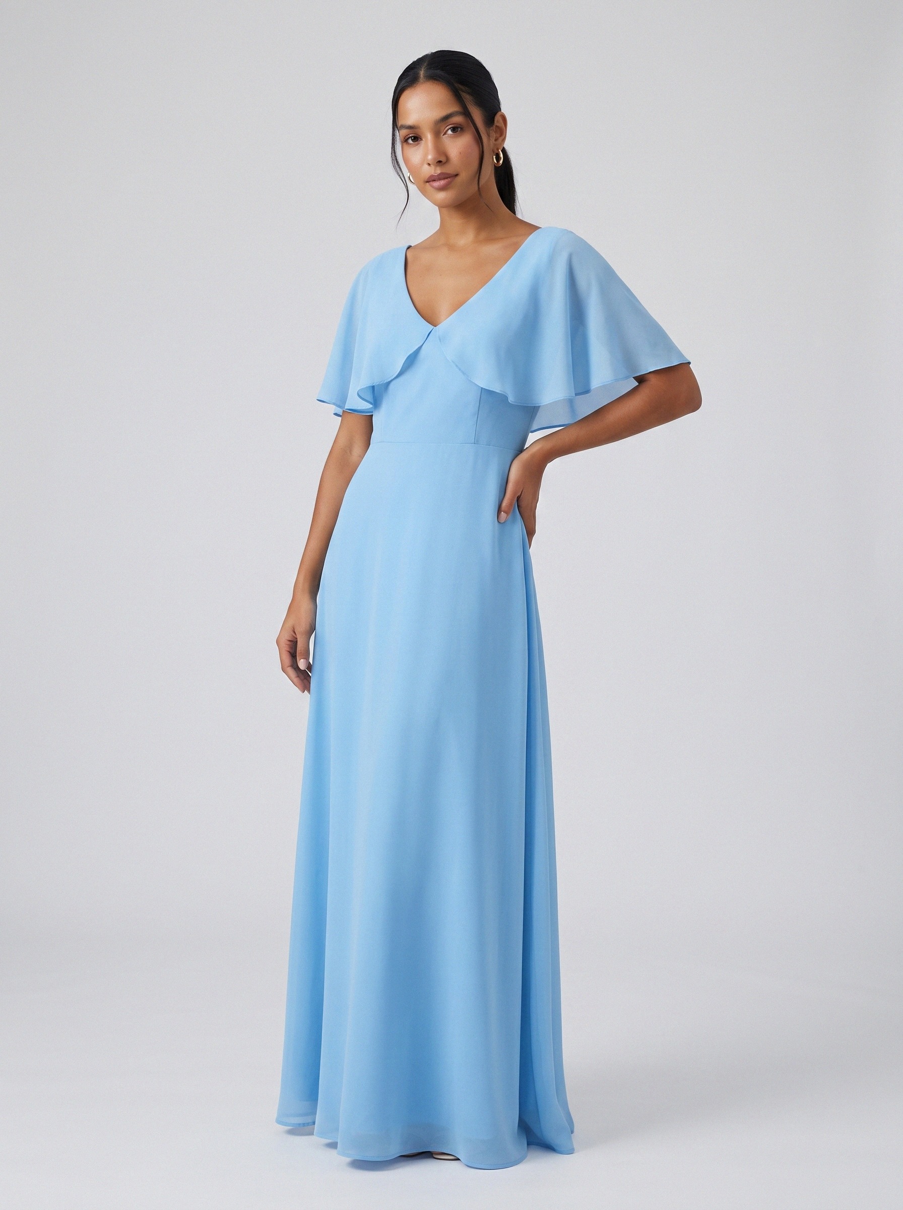 Vestido de festa azul claro · 080959 da Koisa Linda