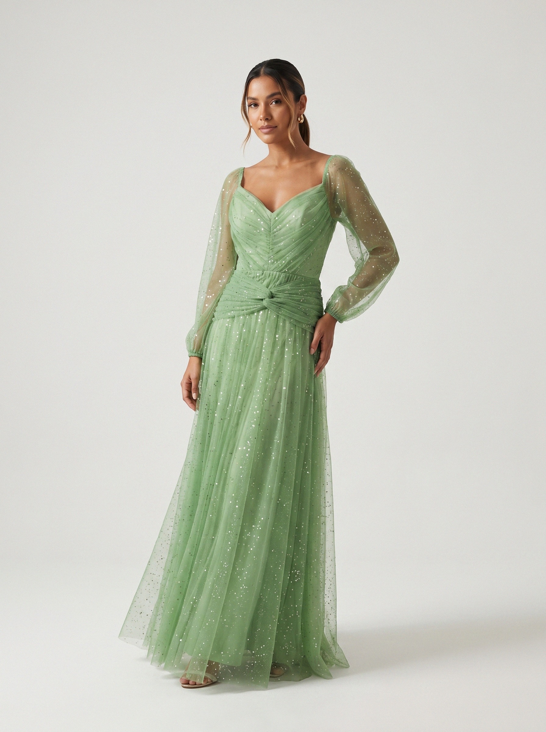 Vestido de festa verde · 080962 da Koisa Linda