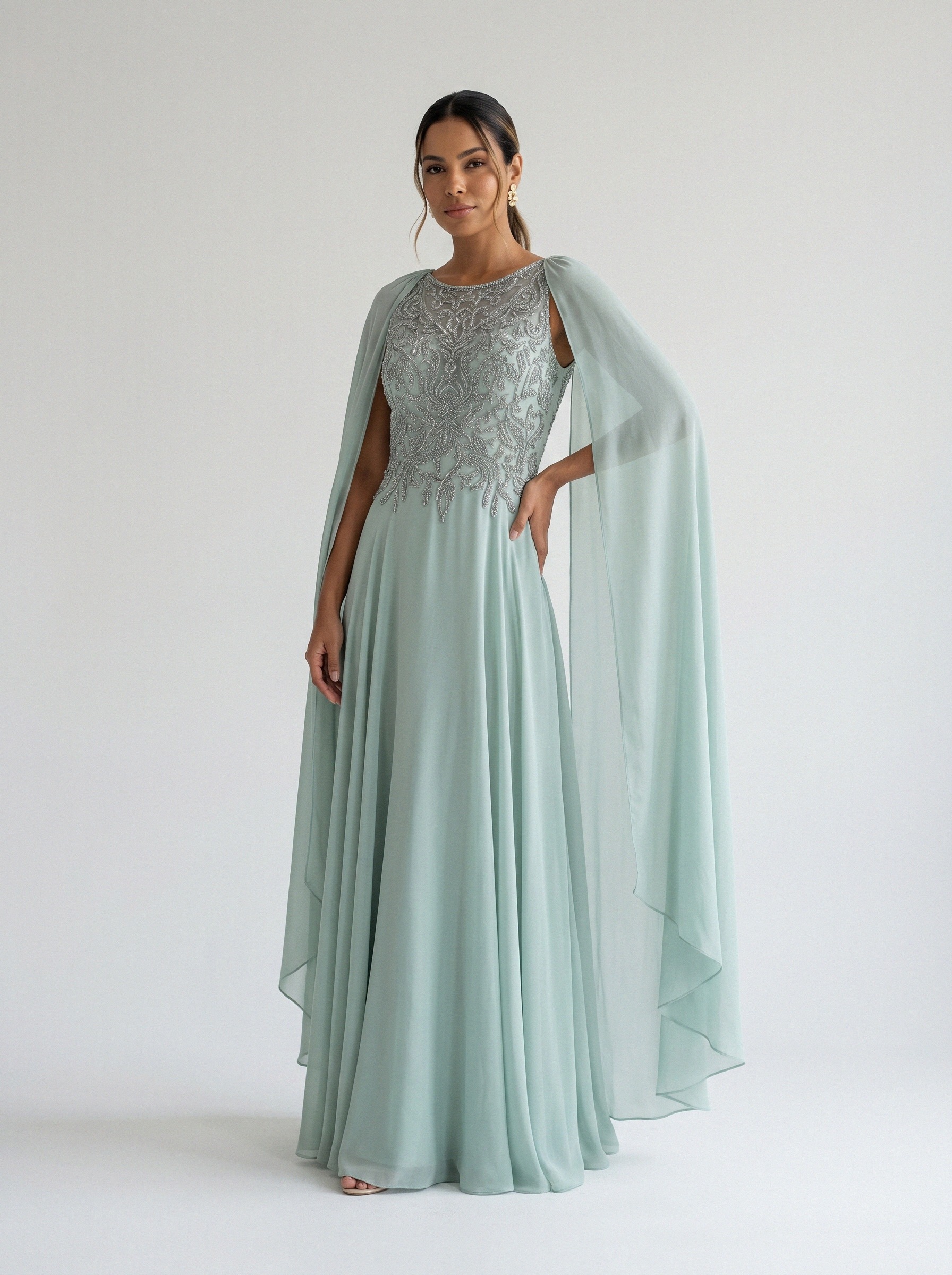 Vestido de festa verde · MD-016 da Koisa Linda