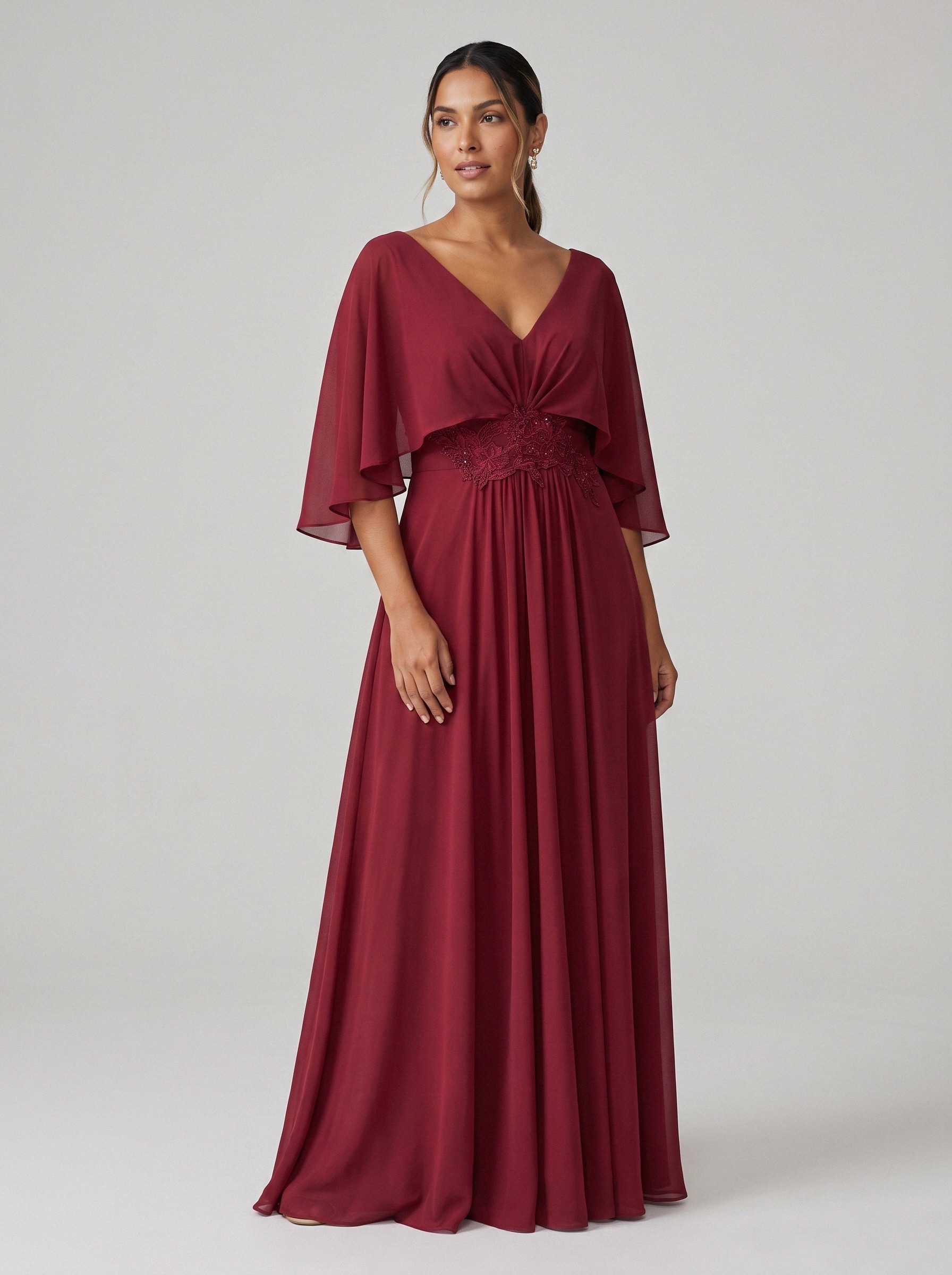 Vestido de festa vinho · MD-020 da Koisa Linda