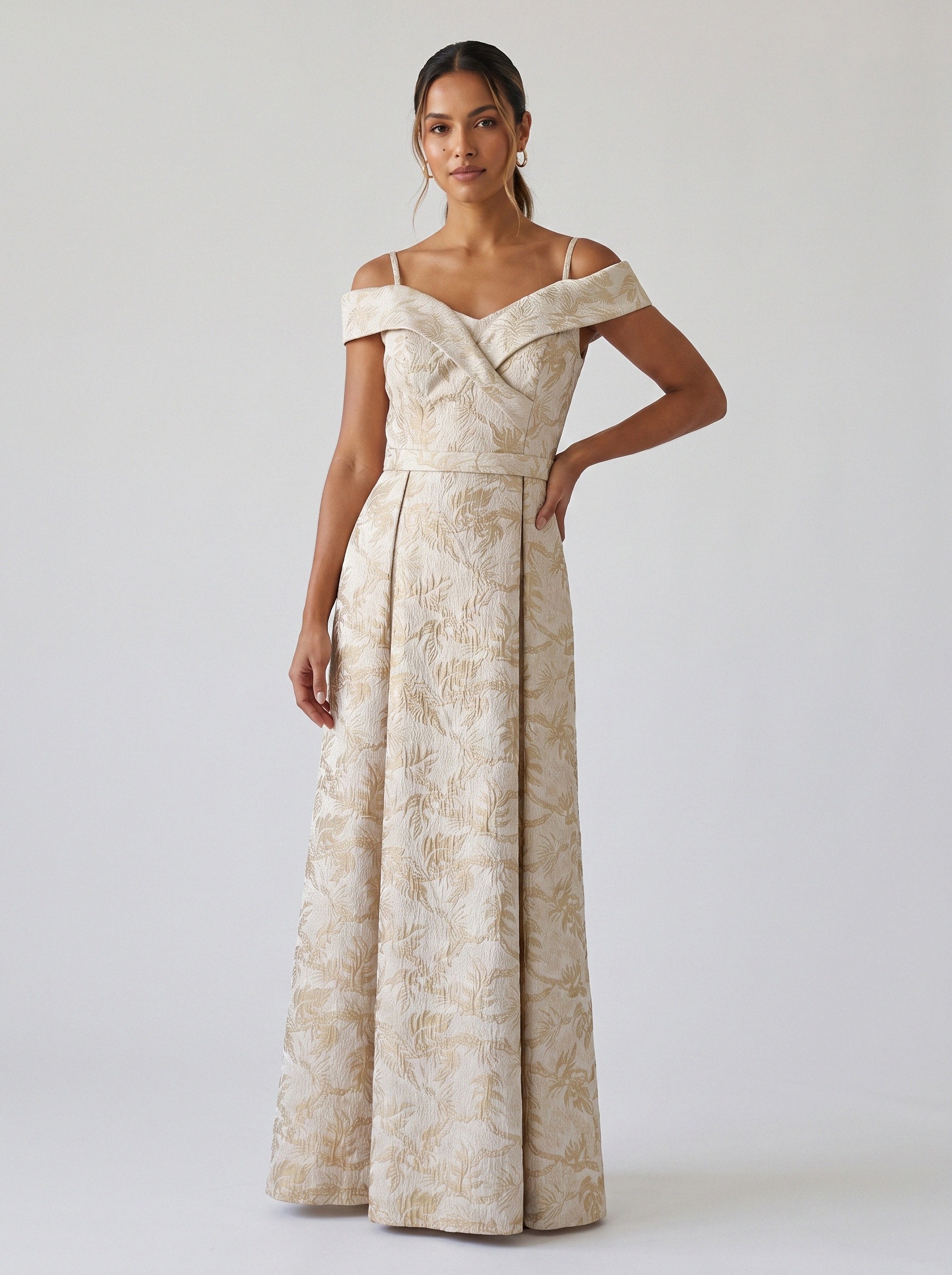 Vestido de festa champagne · MD-039 da Koisa Linda