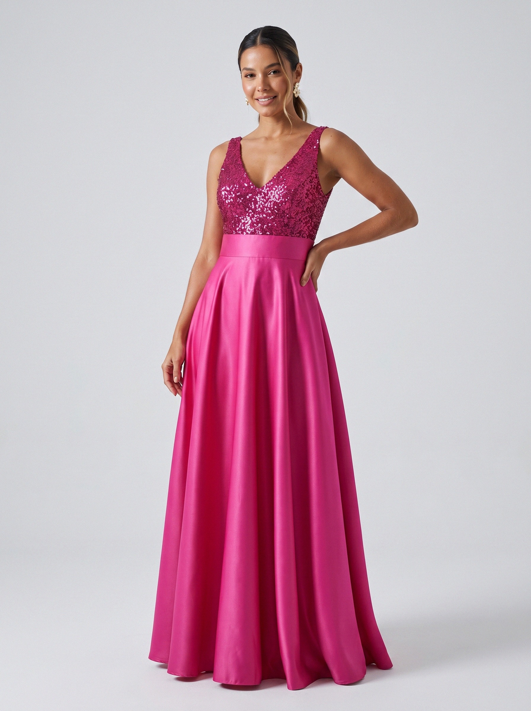 Vestido de festa pink · MD-040 da Koisa Linda