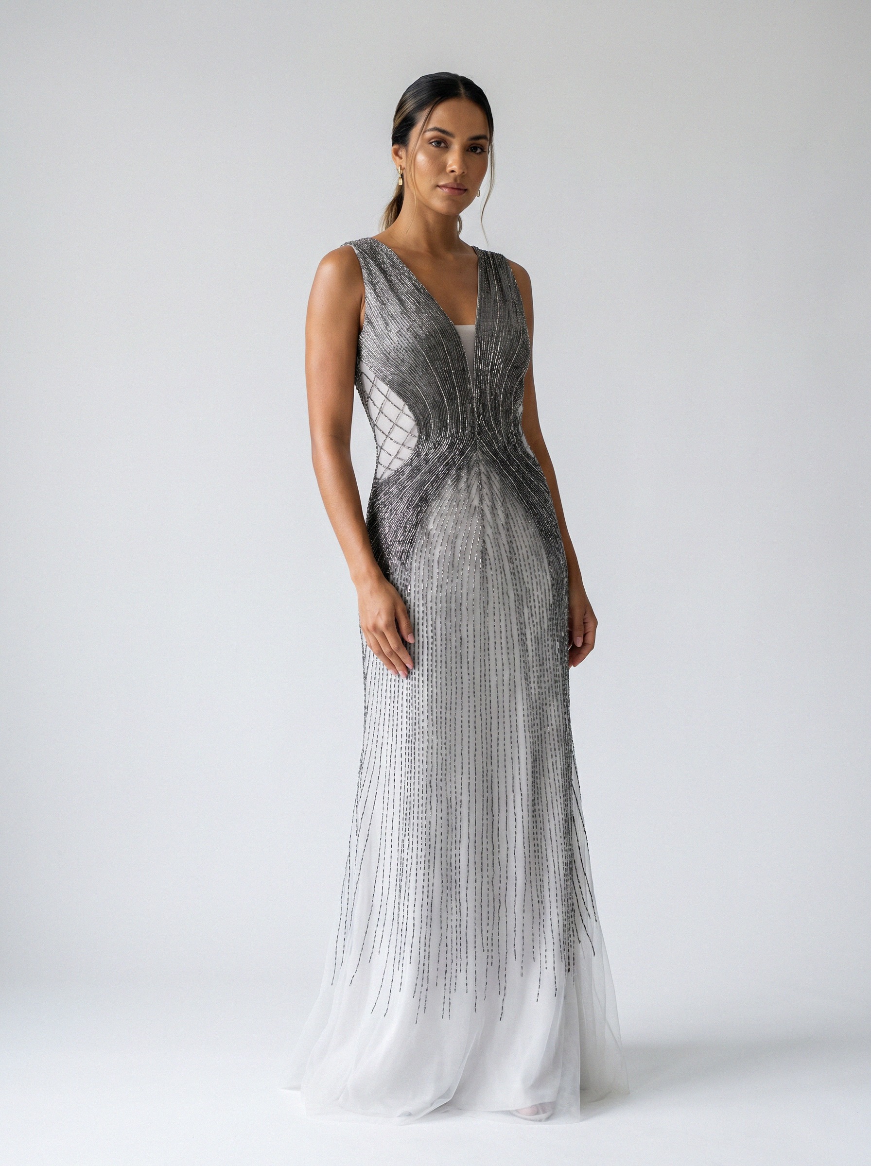 Vestido de festa off white · MD-042 da Koisa Linda