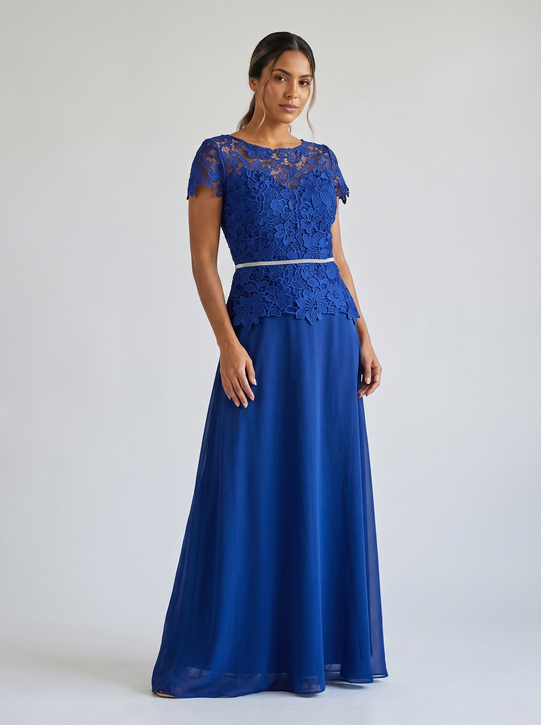 Vestido de festa azul · MD-055 da Koisa Linda
