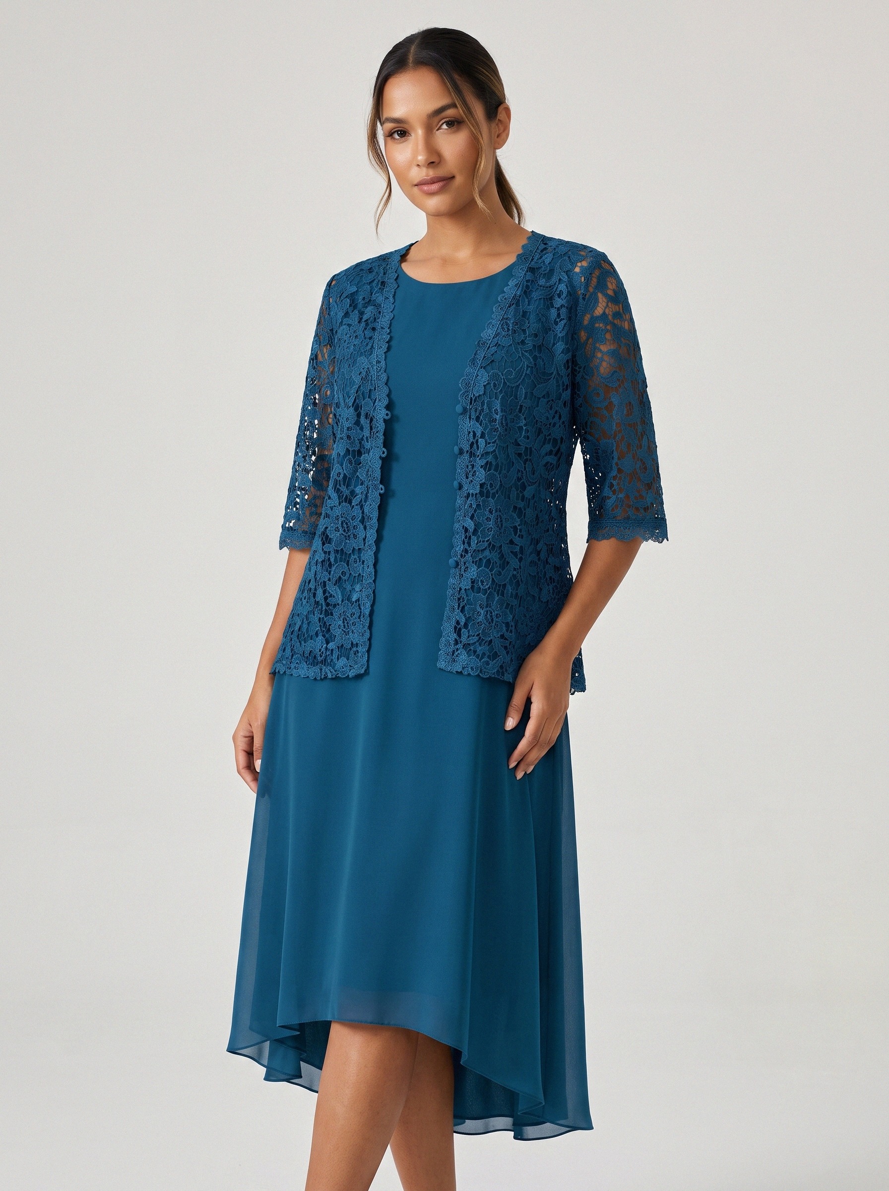 Vestido de festa turquesa · MD-057 da Koisa Linda