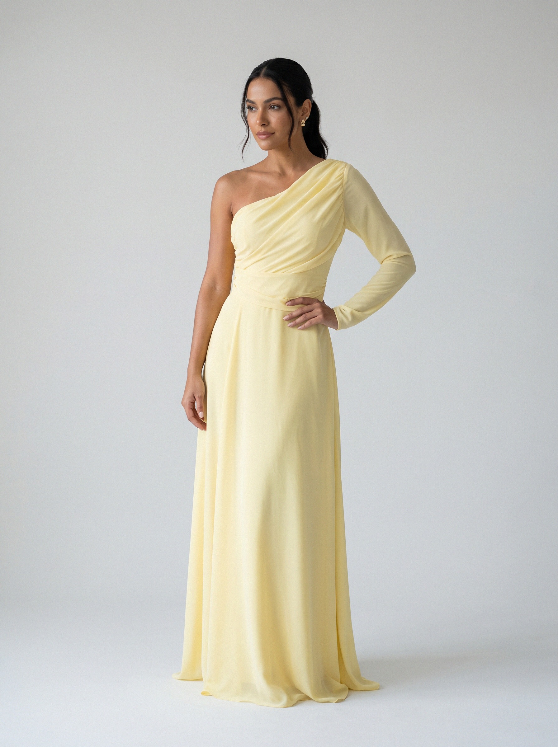 Vestido de festa amarelo · MD-067 da Koisa Linda