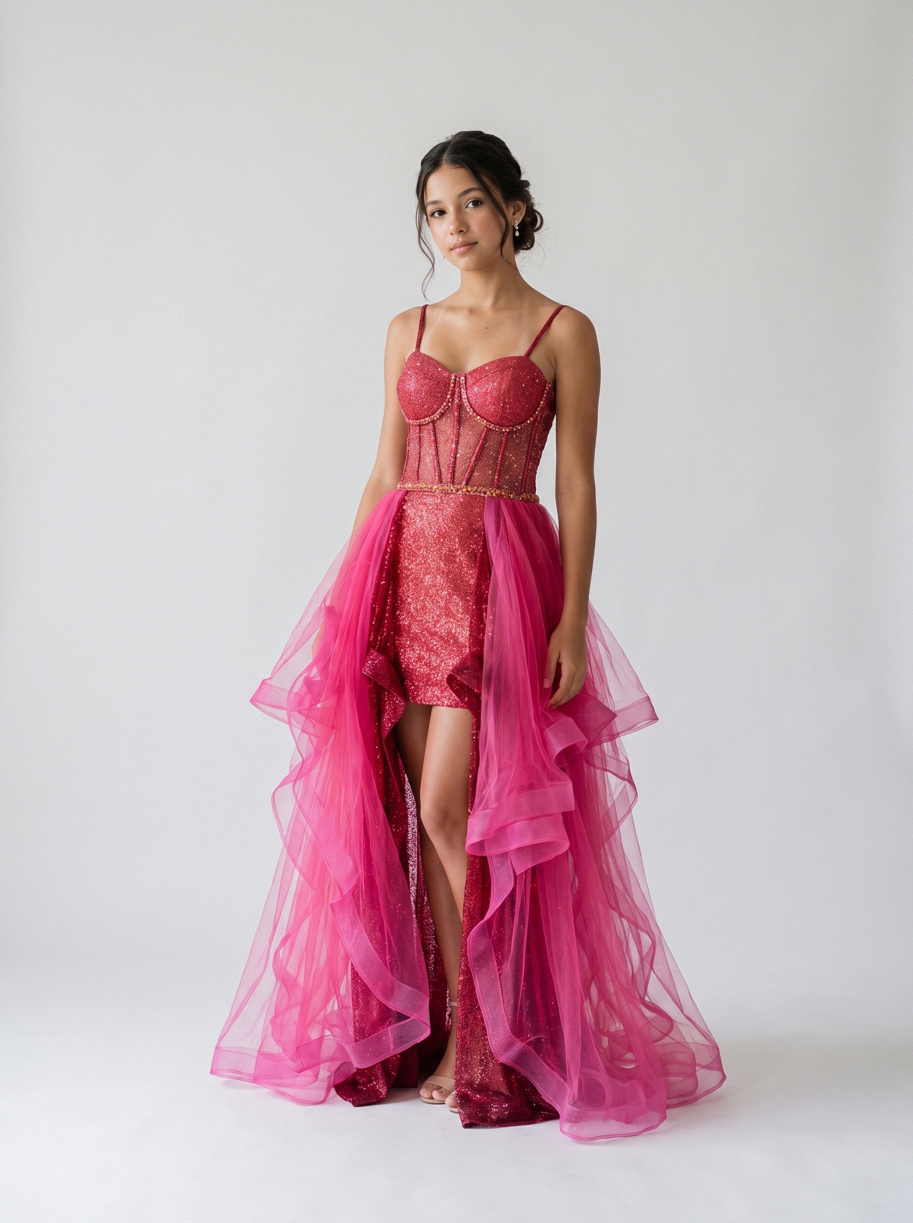 Vestido de festa Pink · MD-070 da Koisa Linda