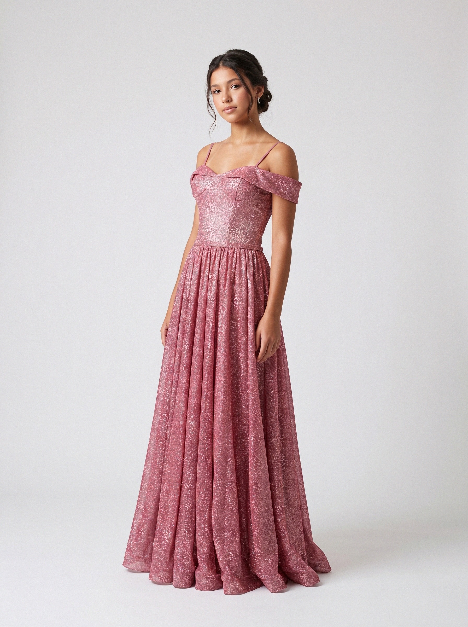 Vestido de festa Rosa · MD-077 da Koisa Linda