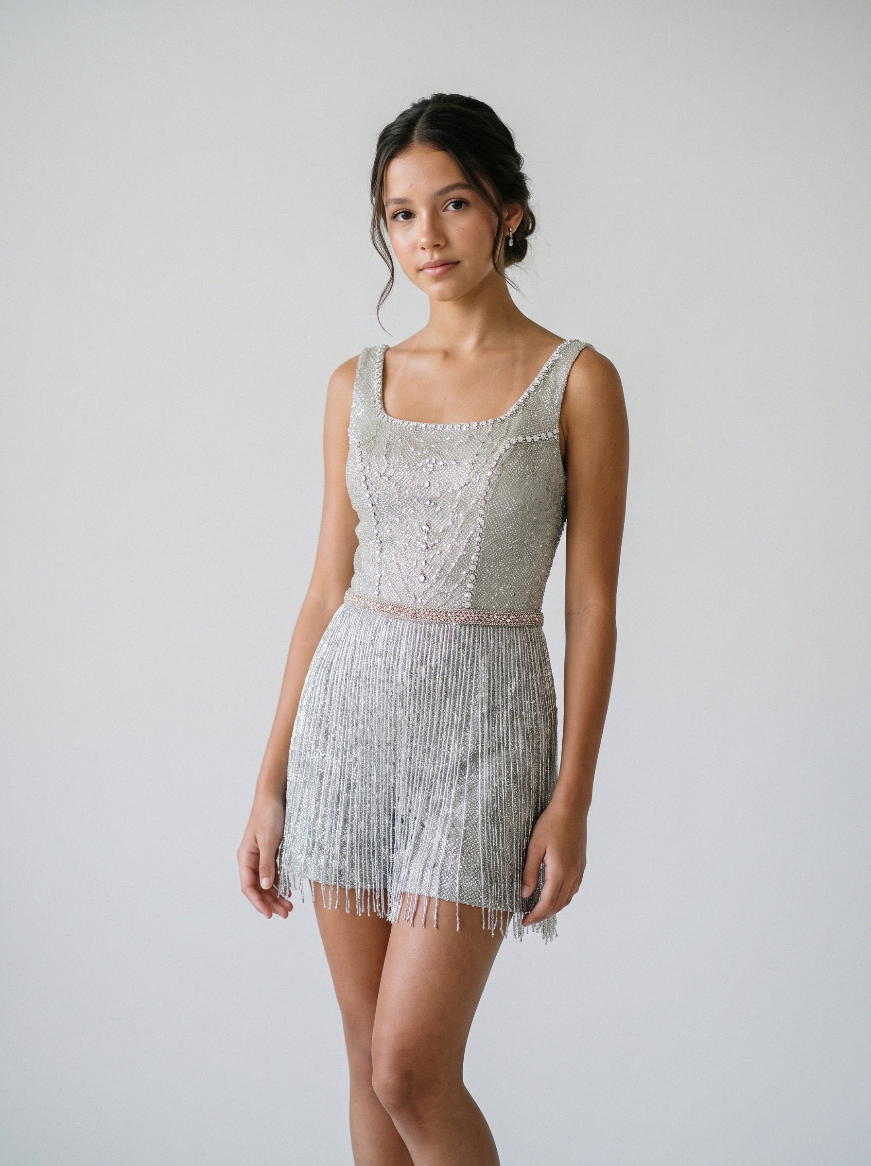 Vestido de festa Prata · MD-085 da Koisa Linda