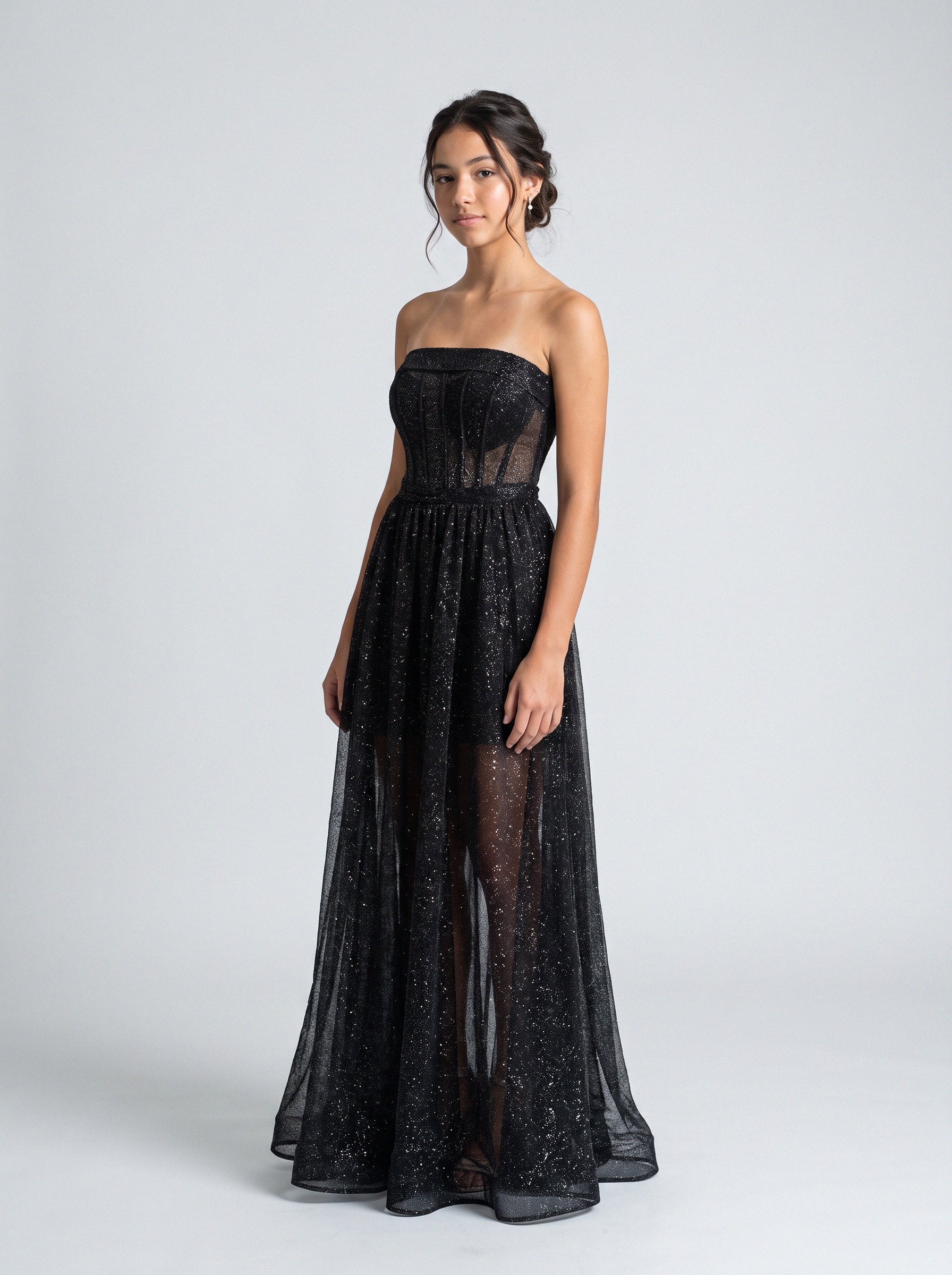 Vestido de festa Preto · MD-086 da Koisa Linda