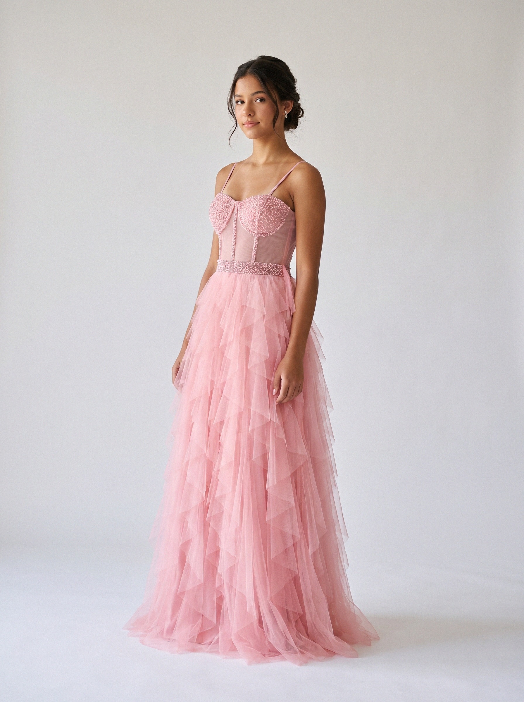 Vestido de festa Rosa · MD-092 da Koisa Linda