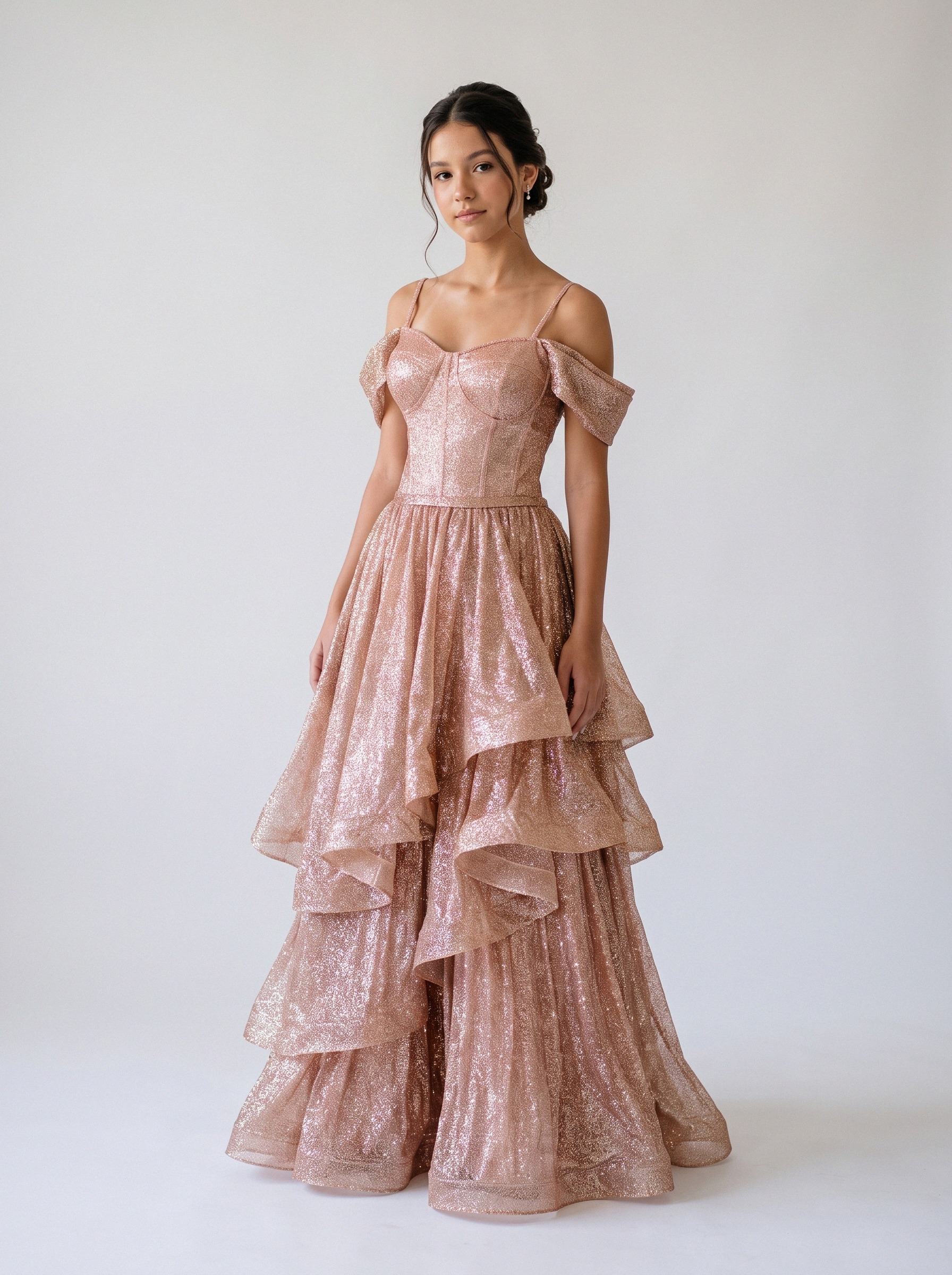 Vestido de festa Rosa · MD-098 da Koisa Linda