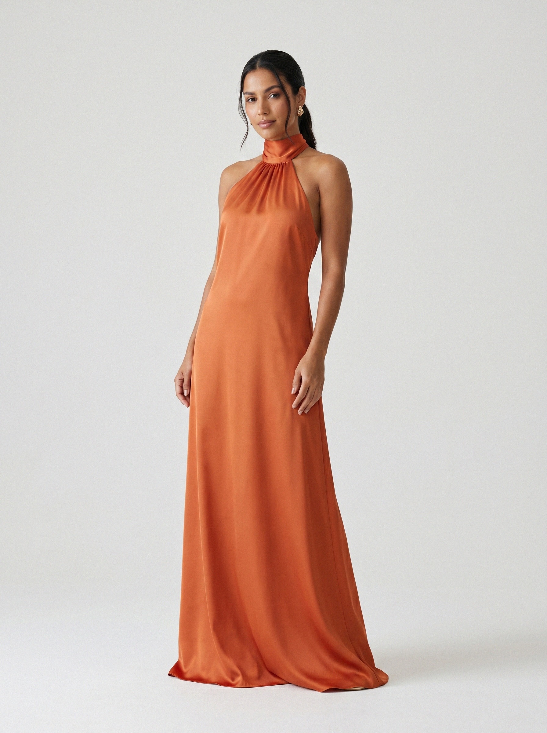 Vestido de festa laranja · MD-G-002 da Koisa Linda