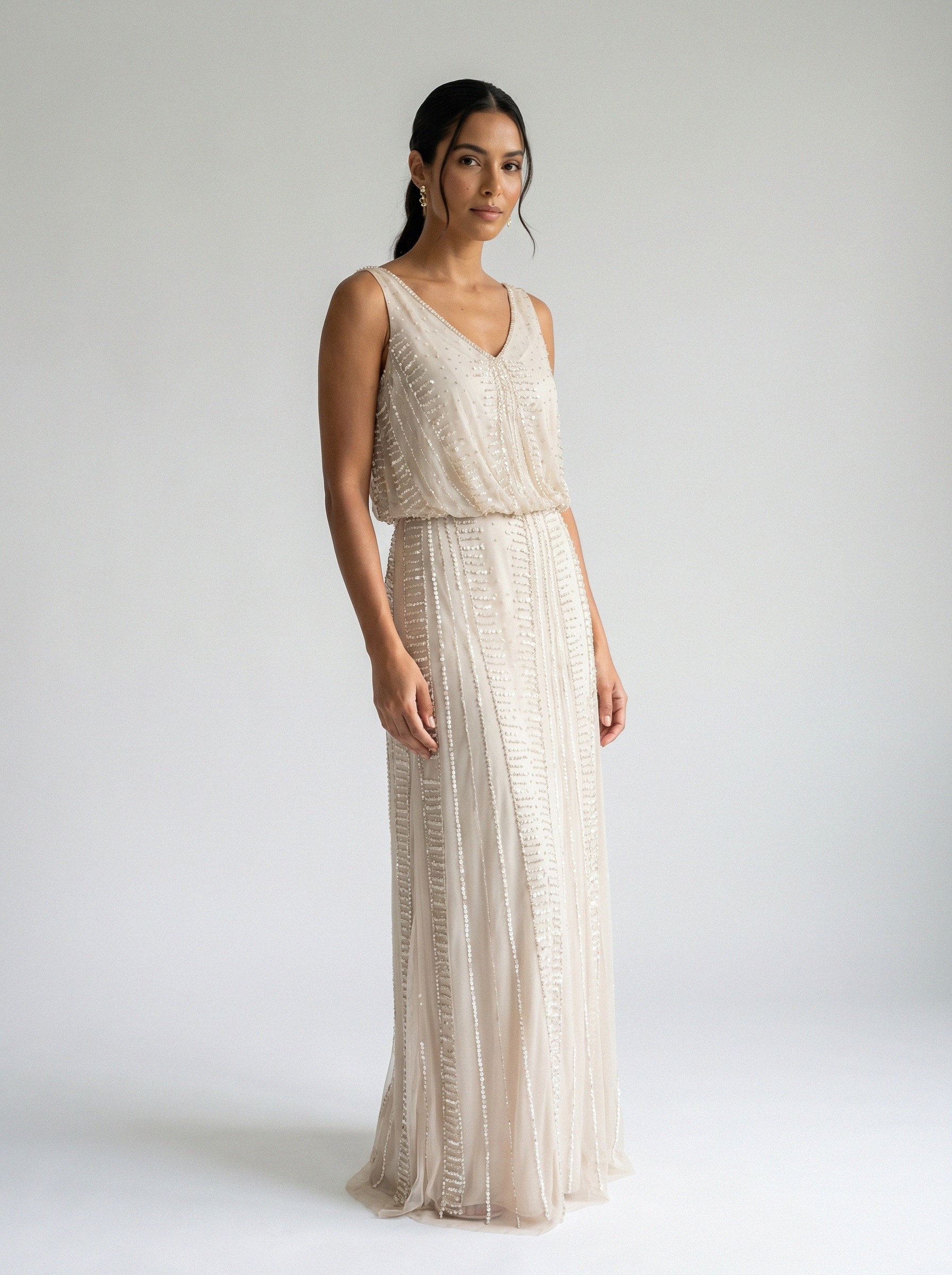 Vestido de festa off white · MD-G-005 da Koisa Linda