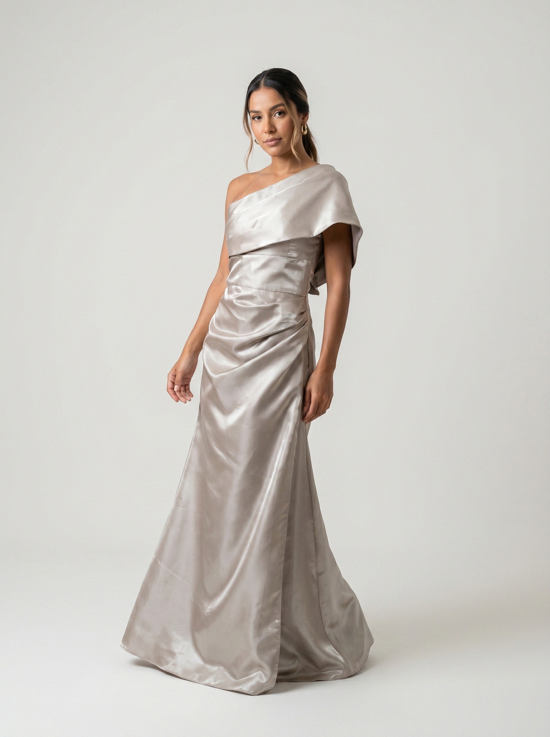 Vestido de festa cinza · MD-G-023 da Koisa Linda