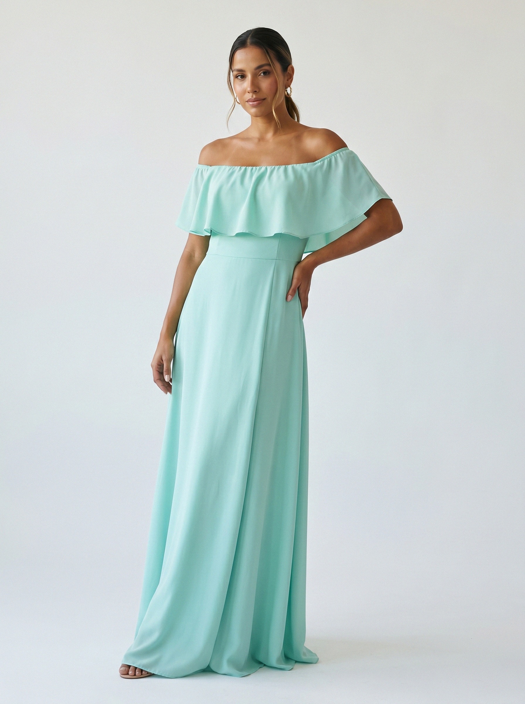 Vestido de festa turquesa · MD-G-030 da Koisa Linda