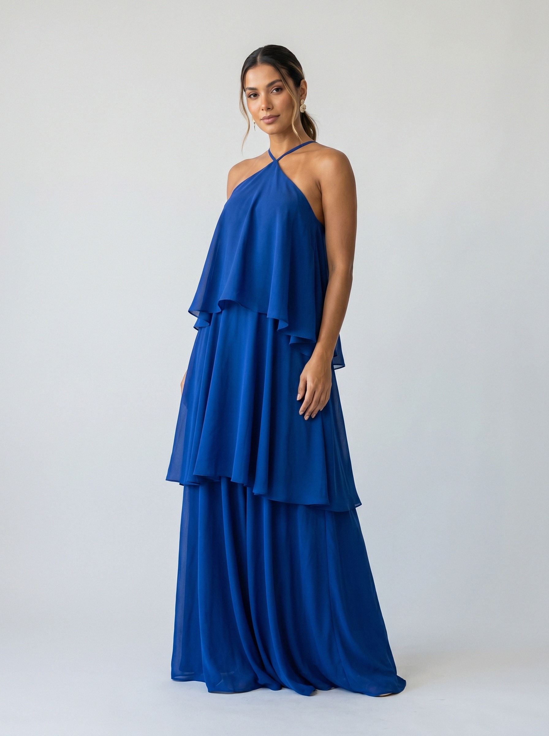 Vestido de festa azul · MD-G-036 da Koisa Linda