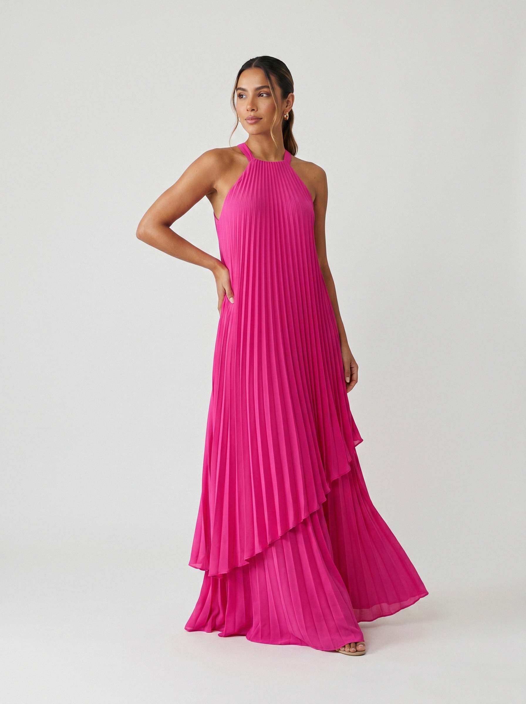 Vestido de festa pink · MD-G-048 da Koisa Linda