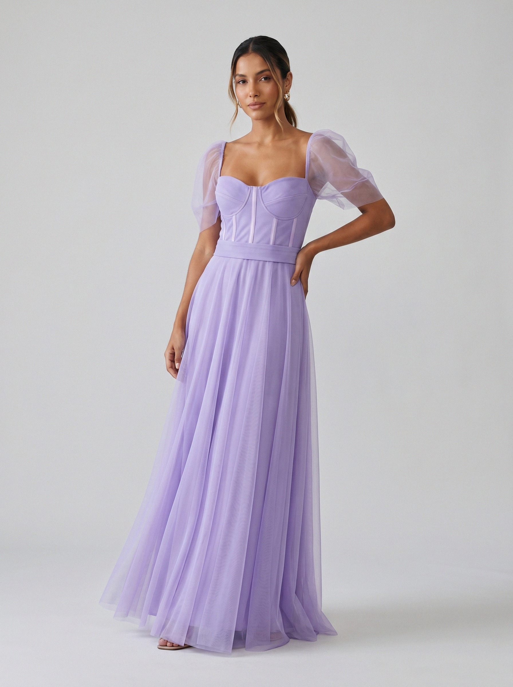 Vestido de festa roxo · MD-G-051 da Koisa Linda