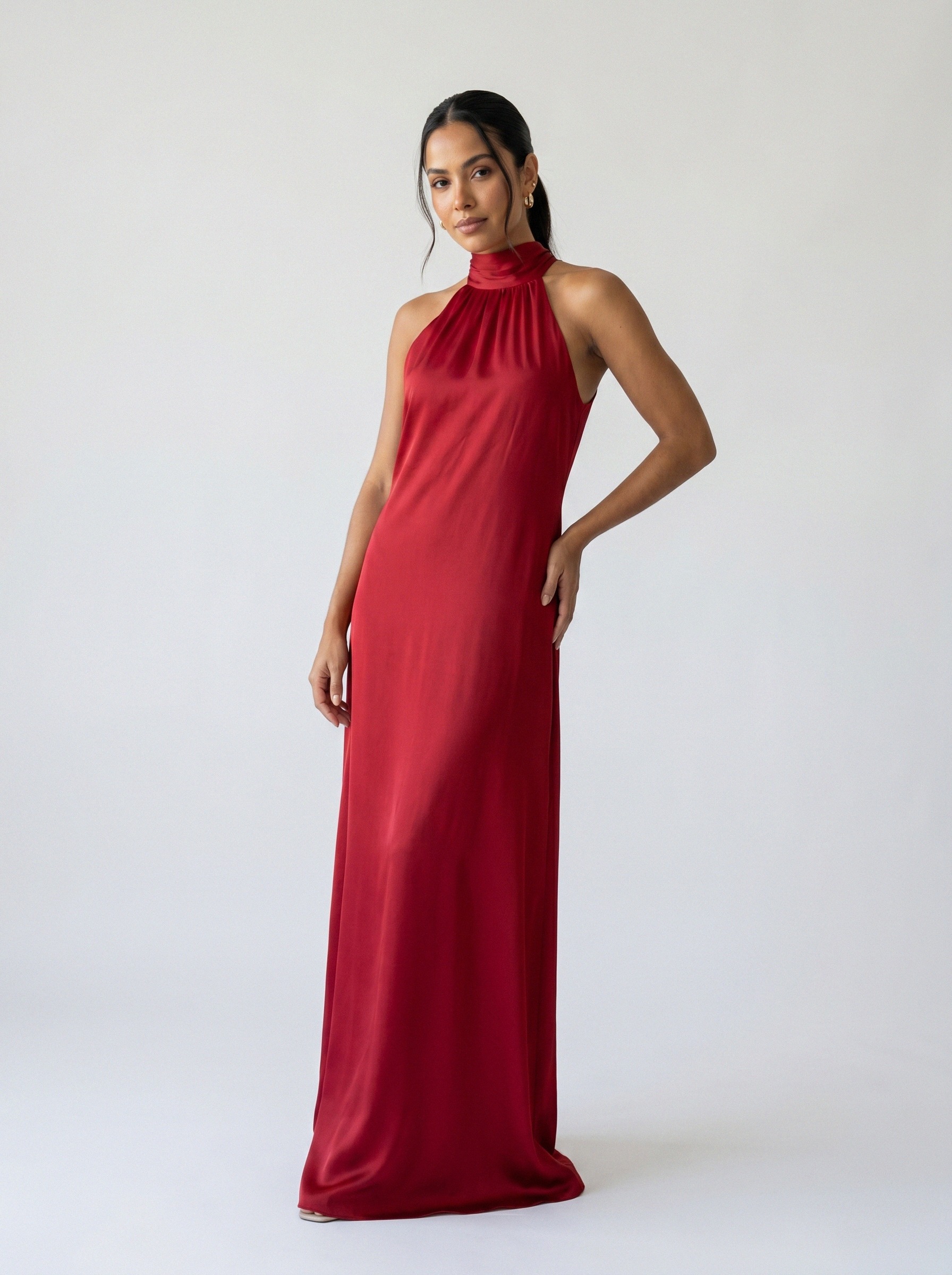 Vestido de festa vermelho · MD-G-074 da Koisa Linda