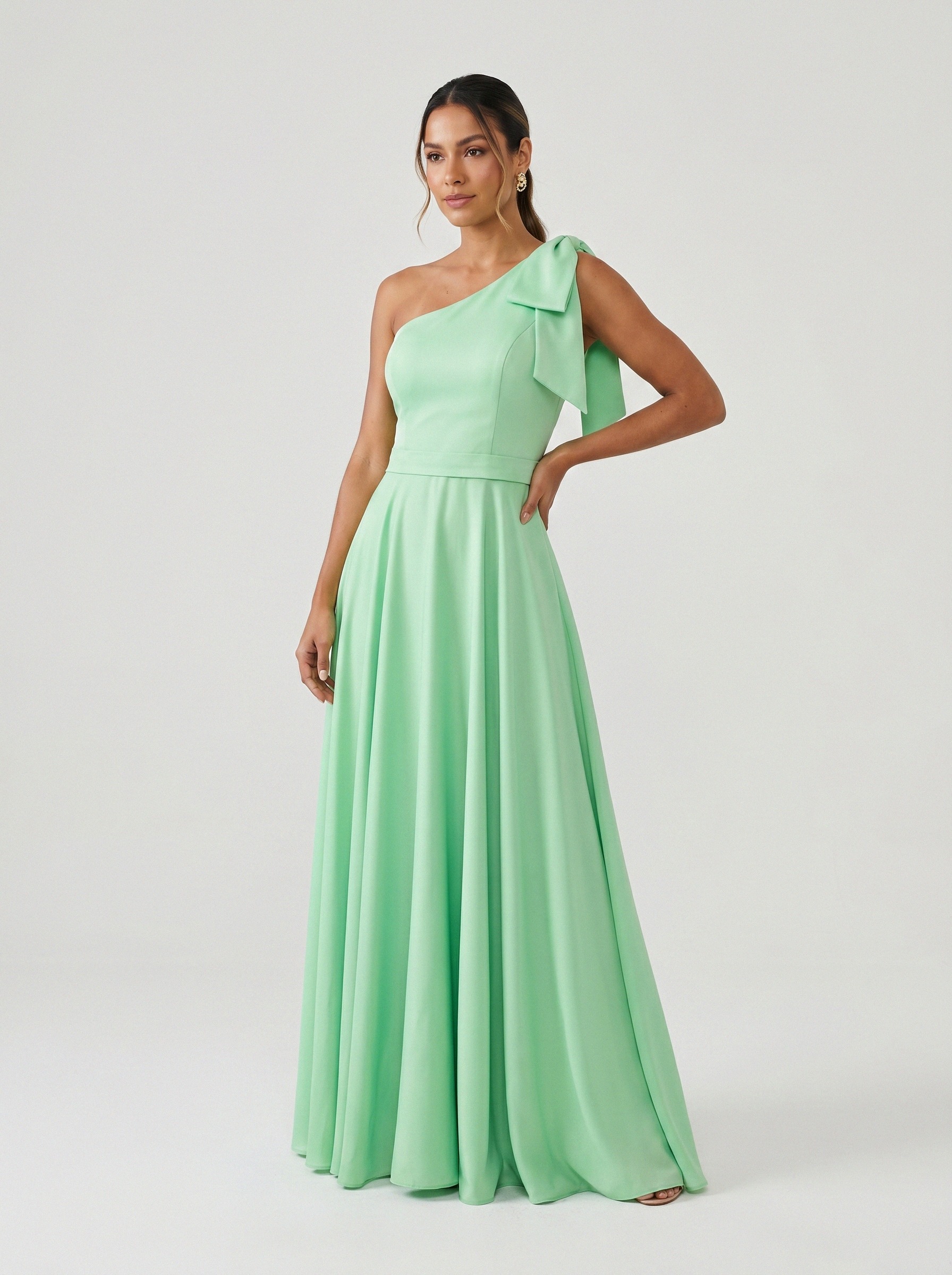Vestido de festa verde · MD-G-082 da Koisa Linda