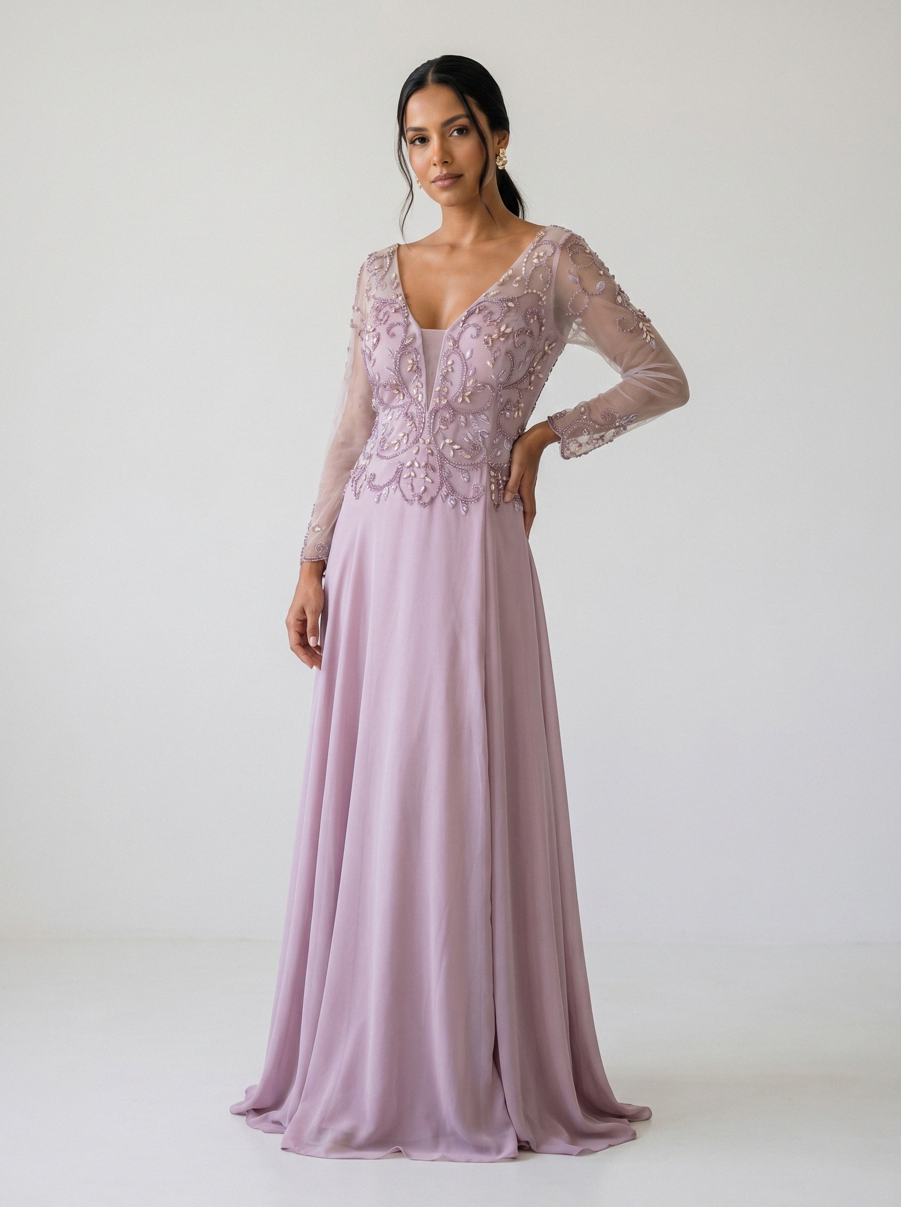 Vestido de festa roxo · MD-GG-001 da Koisa Linda