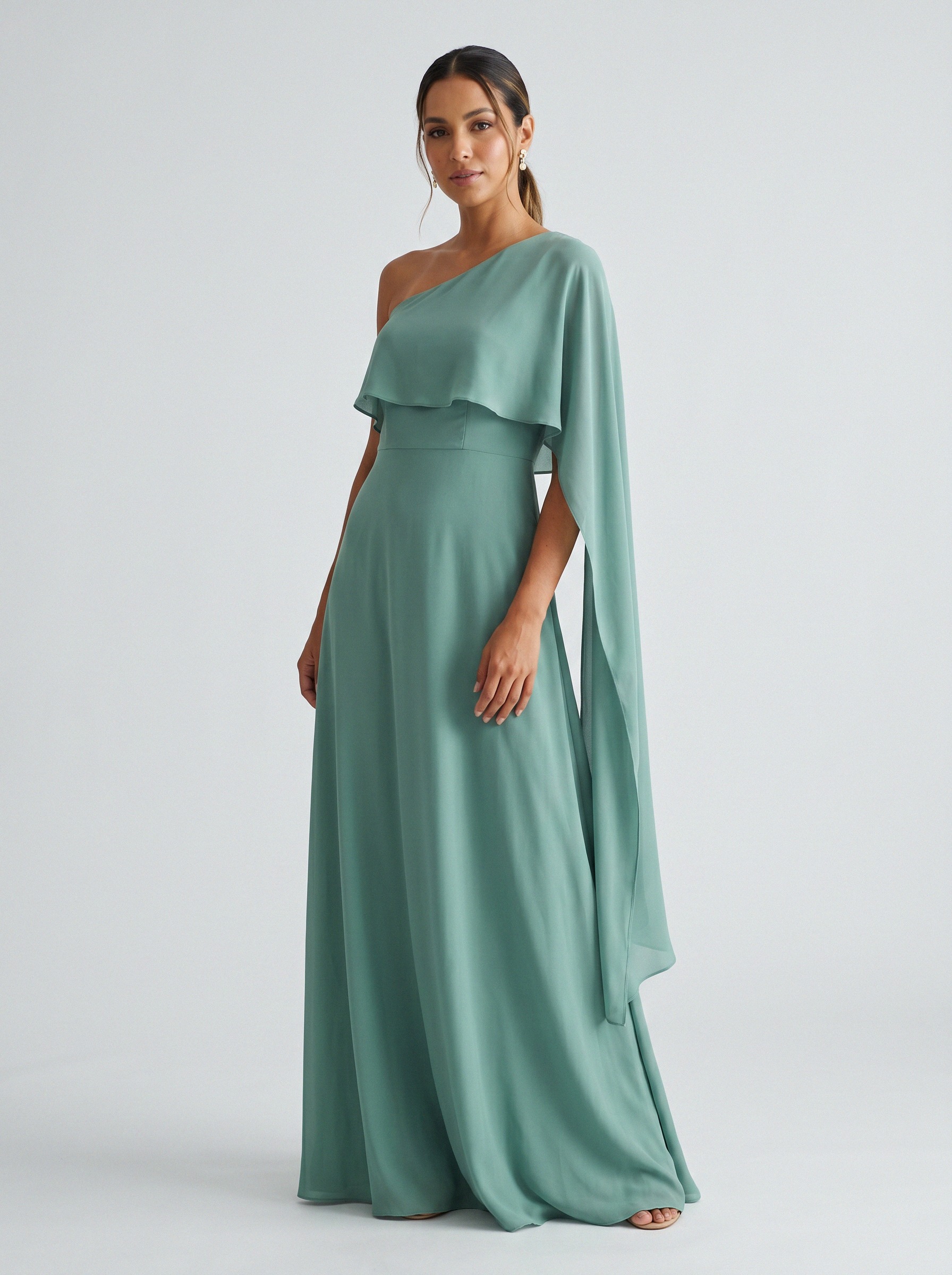 Vestido de festa verde oliva · MD-GG-006 da Koisa Linda