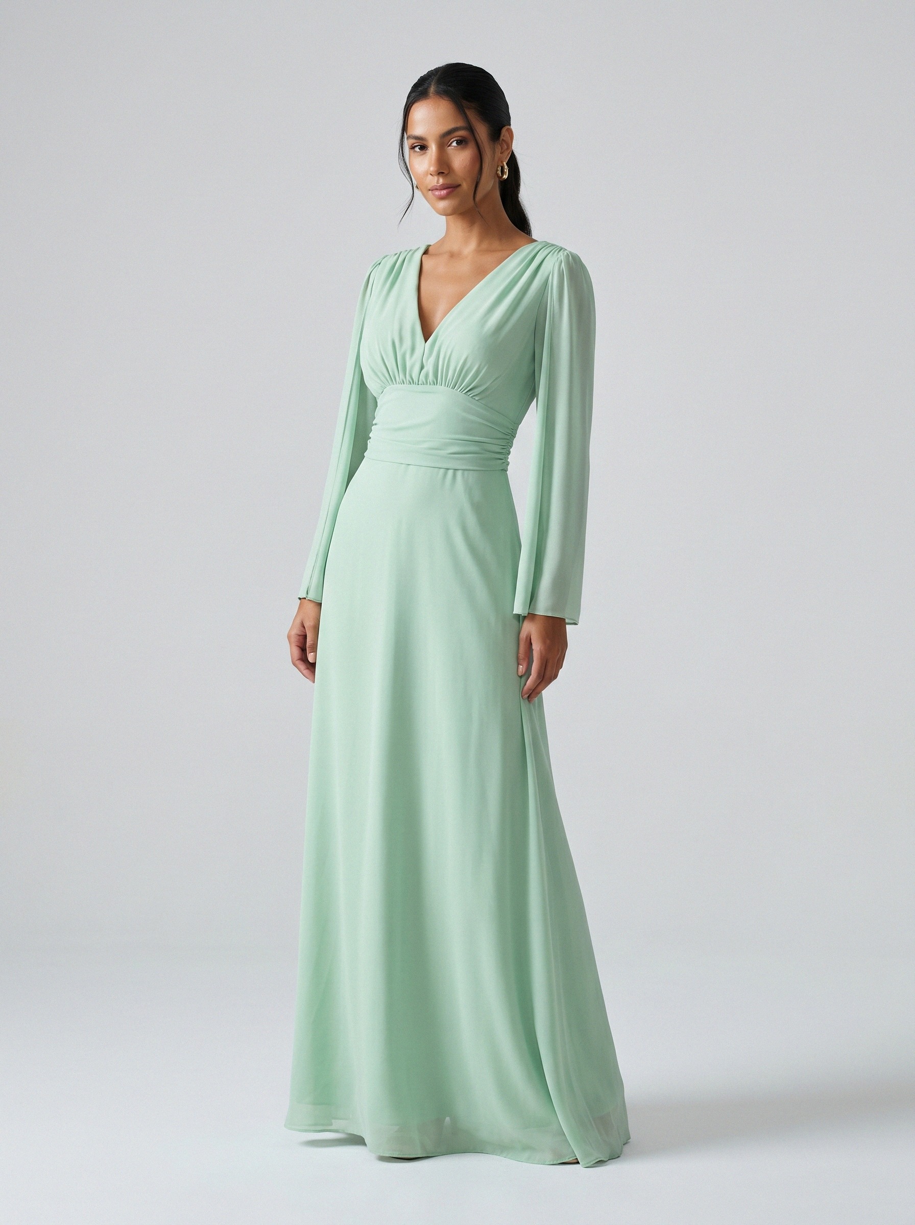 Vestido de festa verde · MD-GG-007 da Koisa Linda