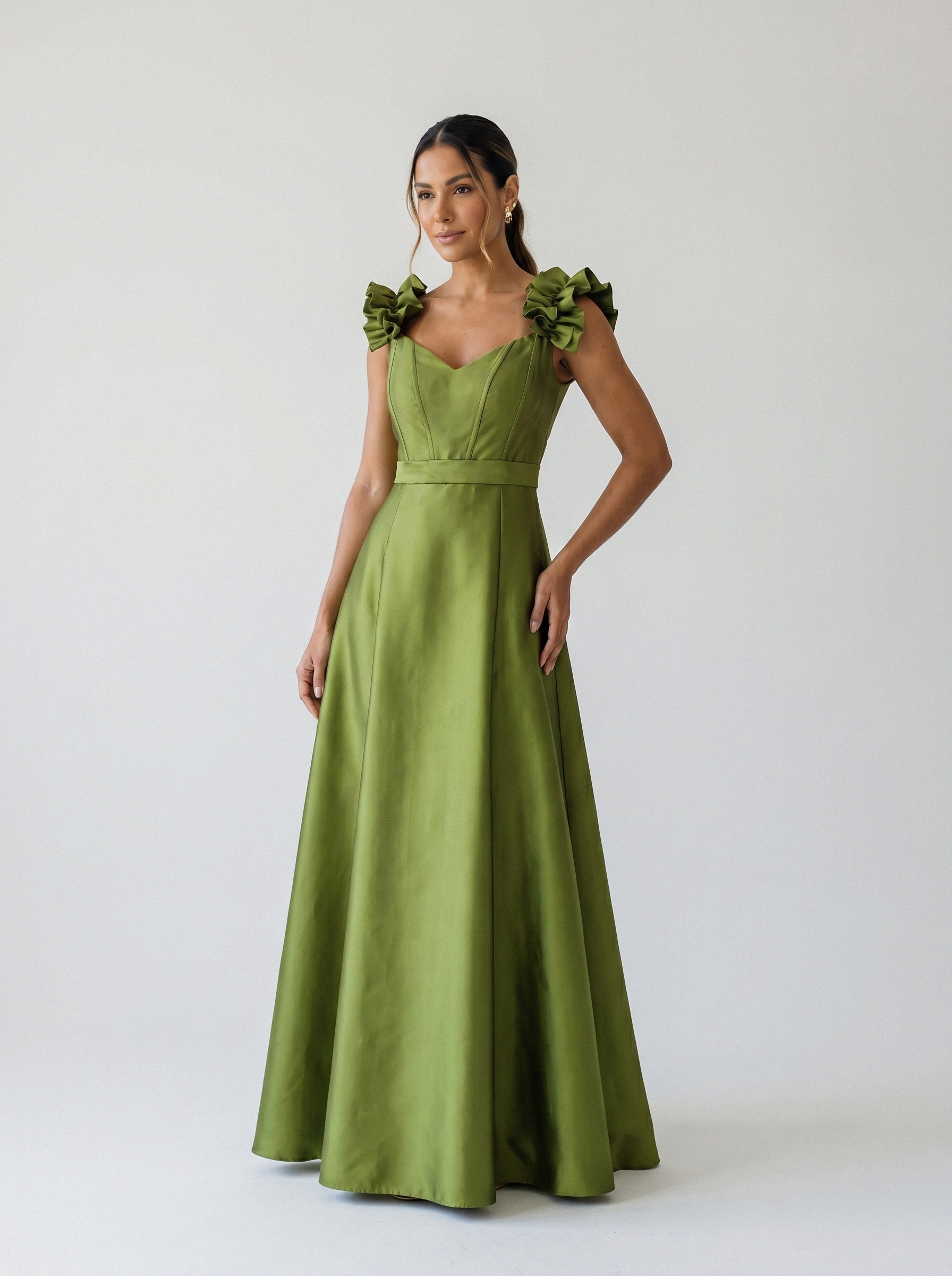 Vestido de festa verde · MD-GG-024 da Koisa Linda
