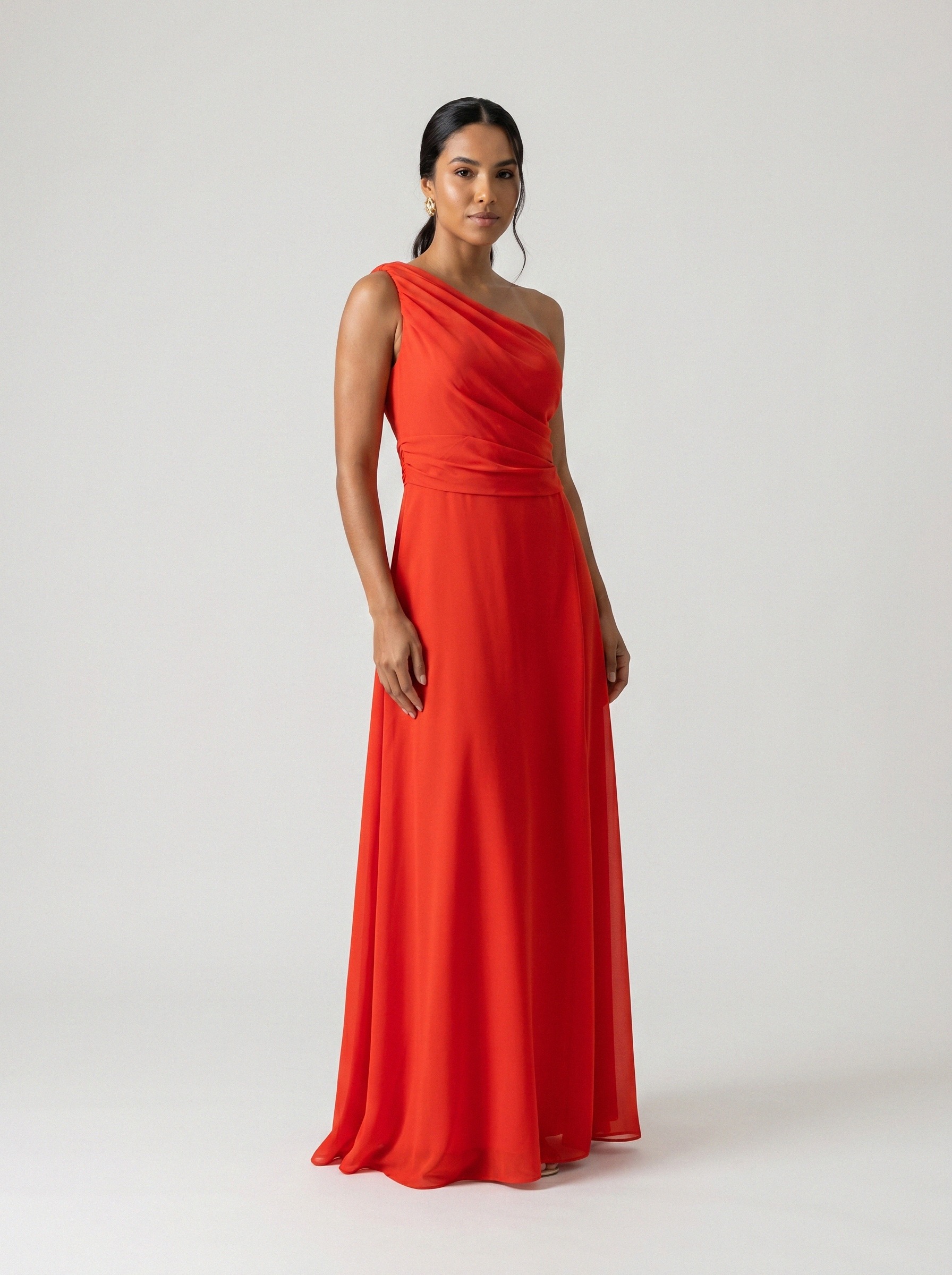 Vestido de festa laranja · MD-GG-030 da Koisa Linda