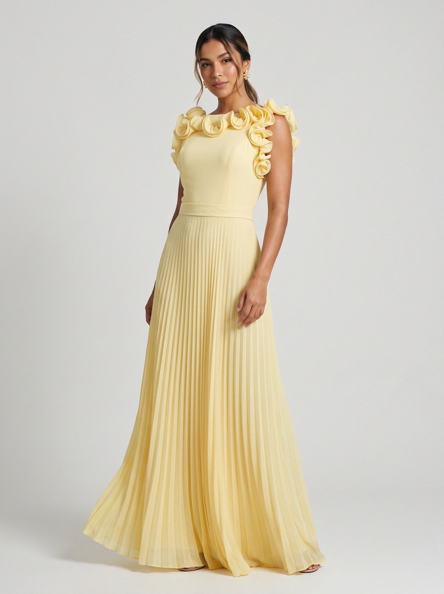 Vestido de festa amarelo · MD-GG-035 da Koisa Linda