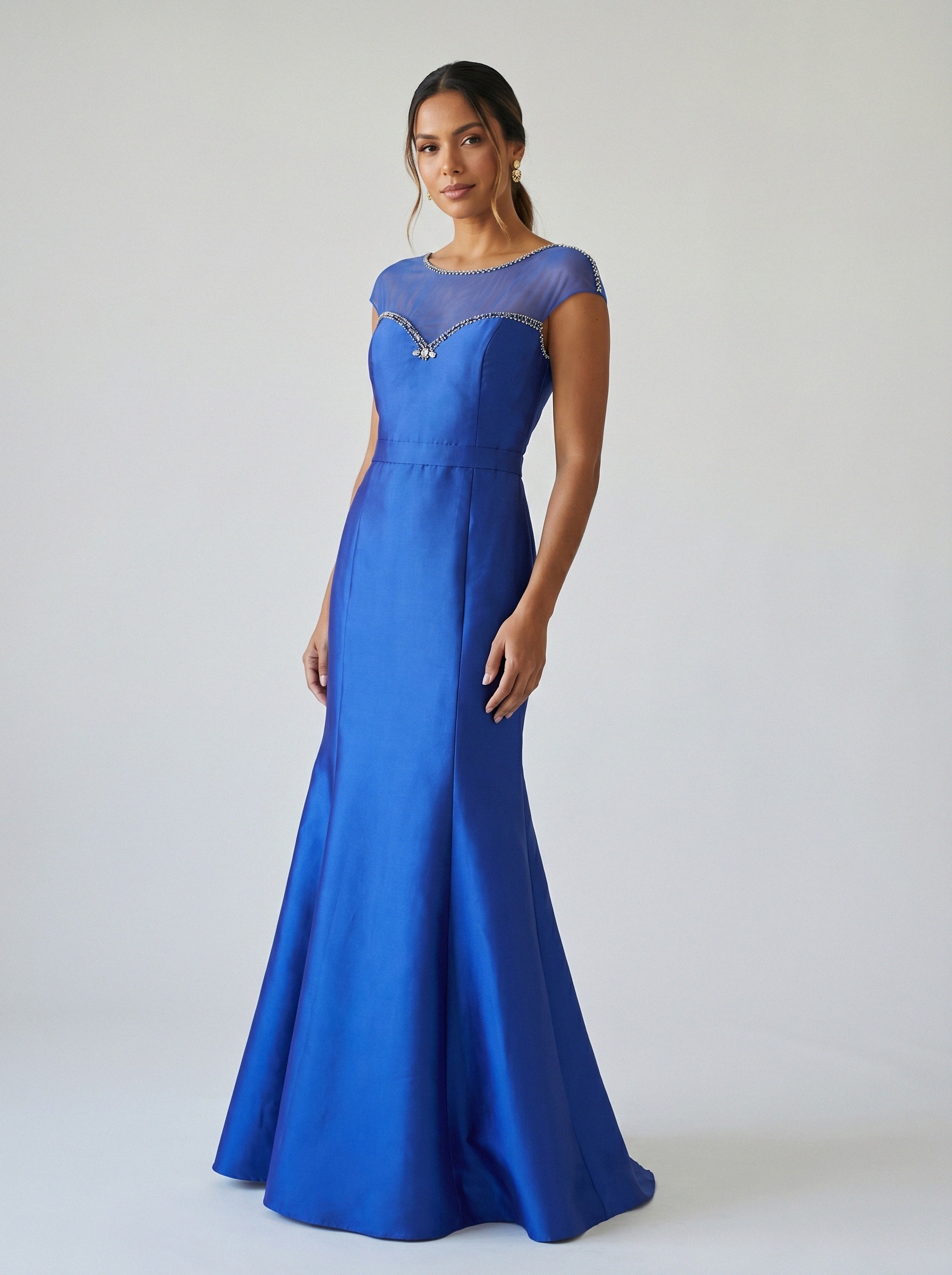 Vestido de festa azul · MD-GG-040 da Koisa Linda