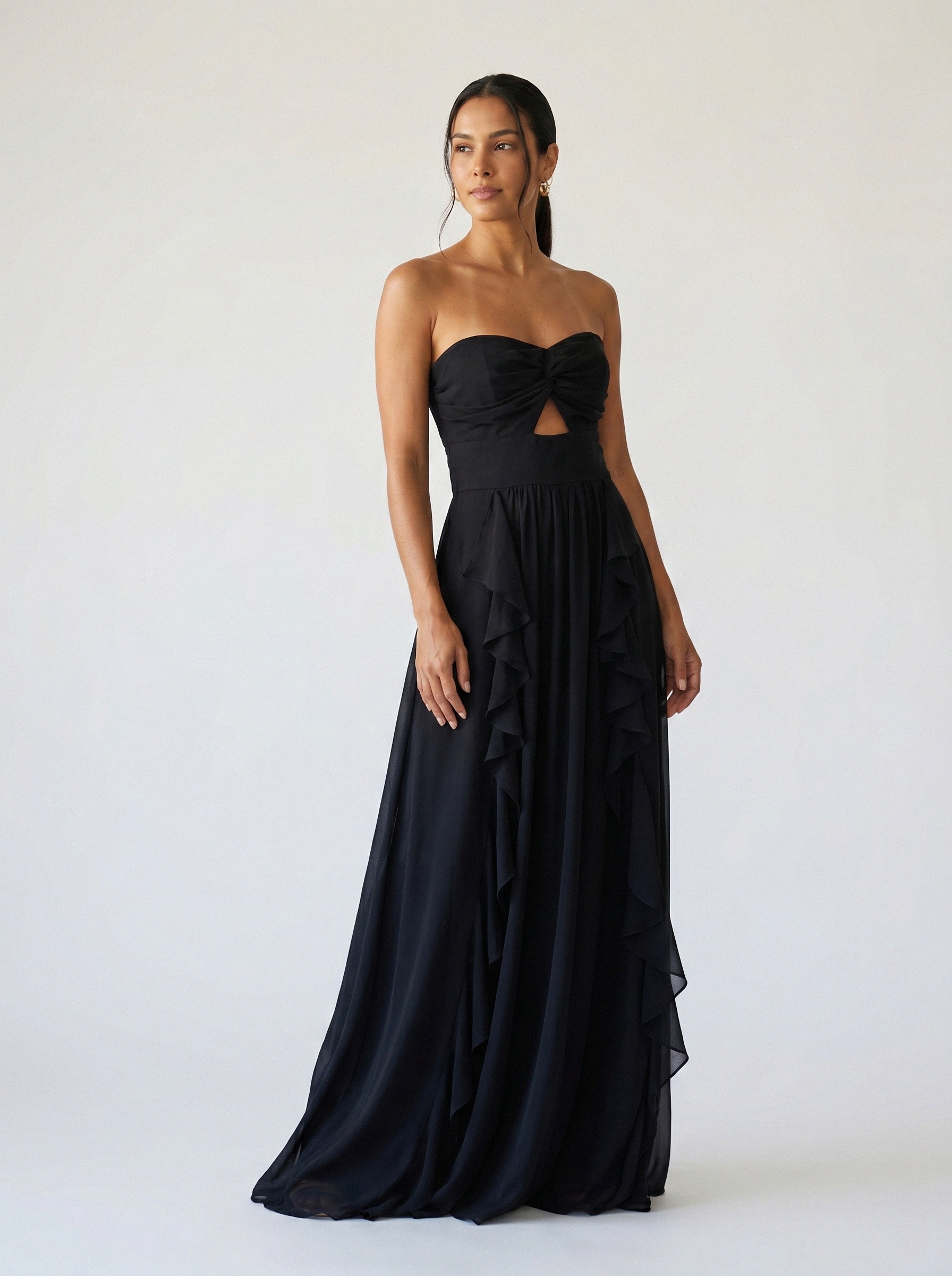 Vestido de festa preto · MD-M-007 da Koisa Linda