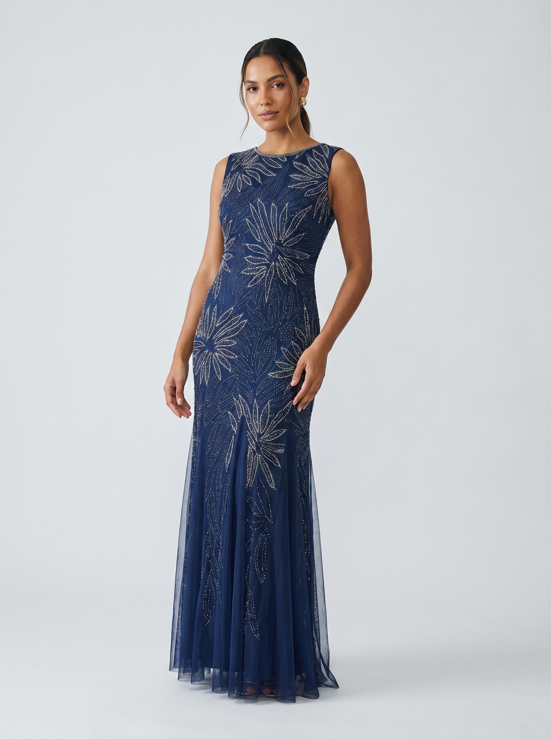 Vestido de festa marinho · MD-M-014 da Koisa Linda