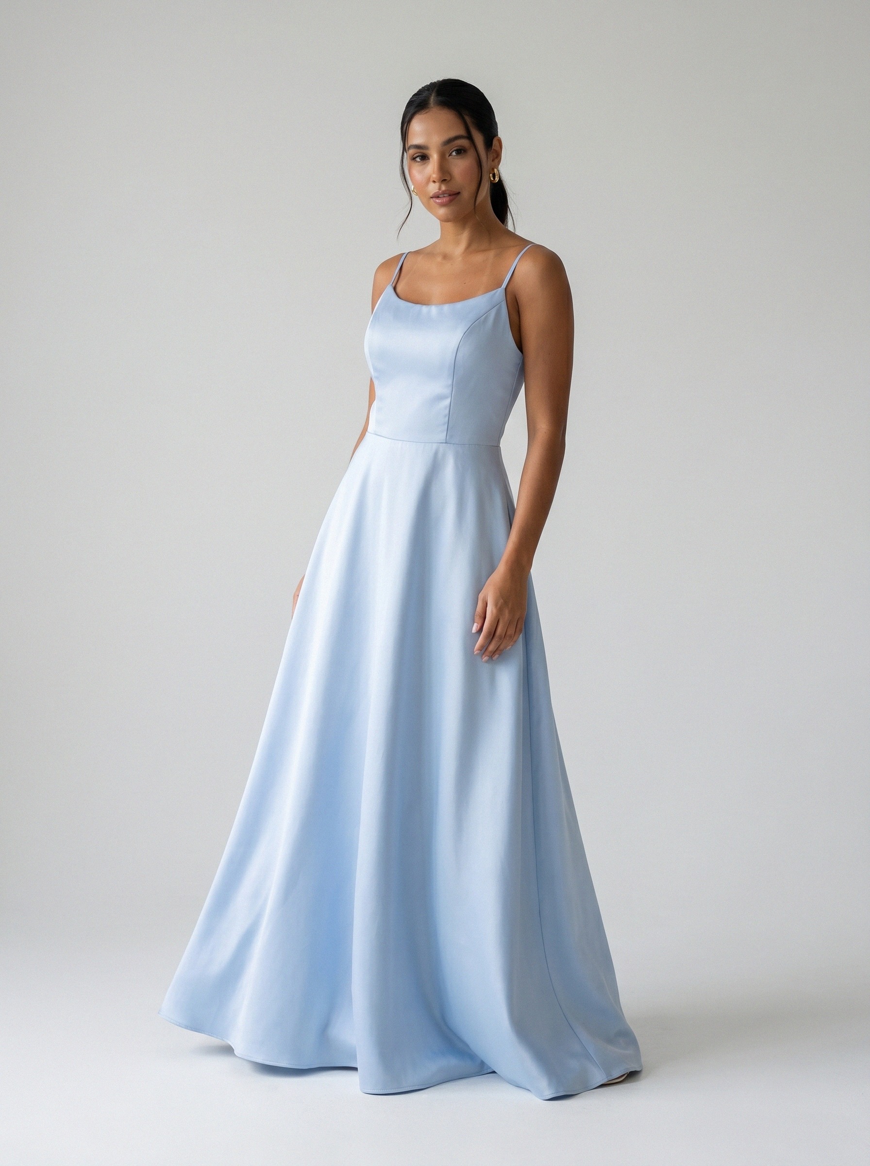 Vestido de festa azul claro · MD-M-023 da Koisa Linda