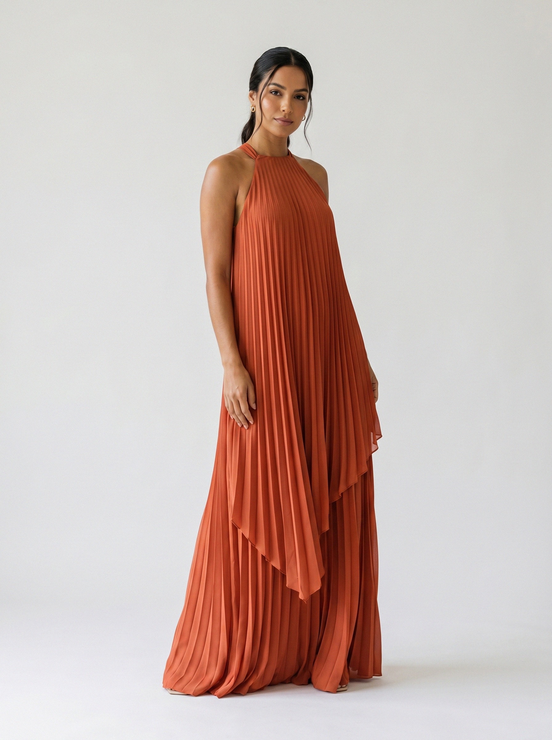 Vestido de festa laranja · MD-M-046 da Koisa Linda