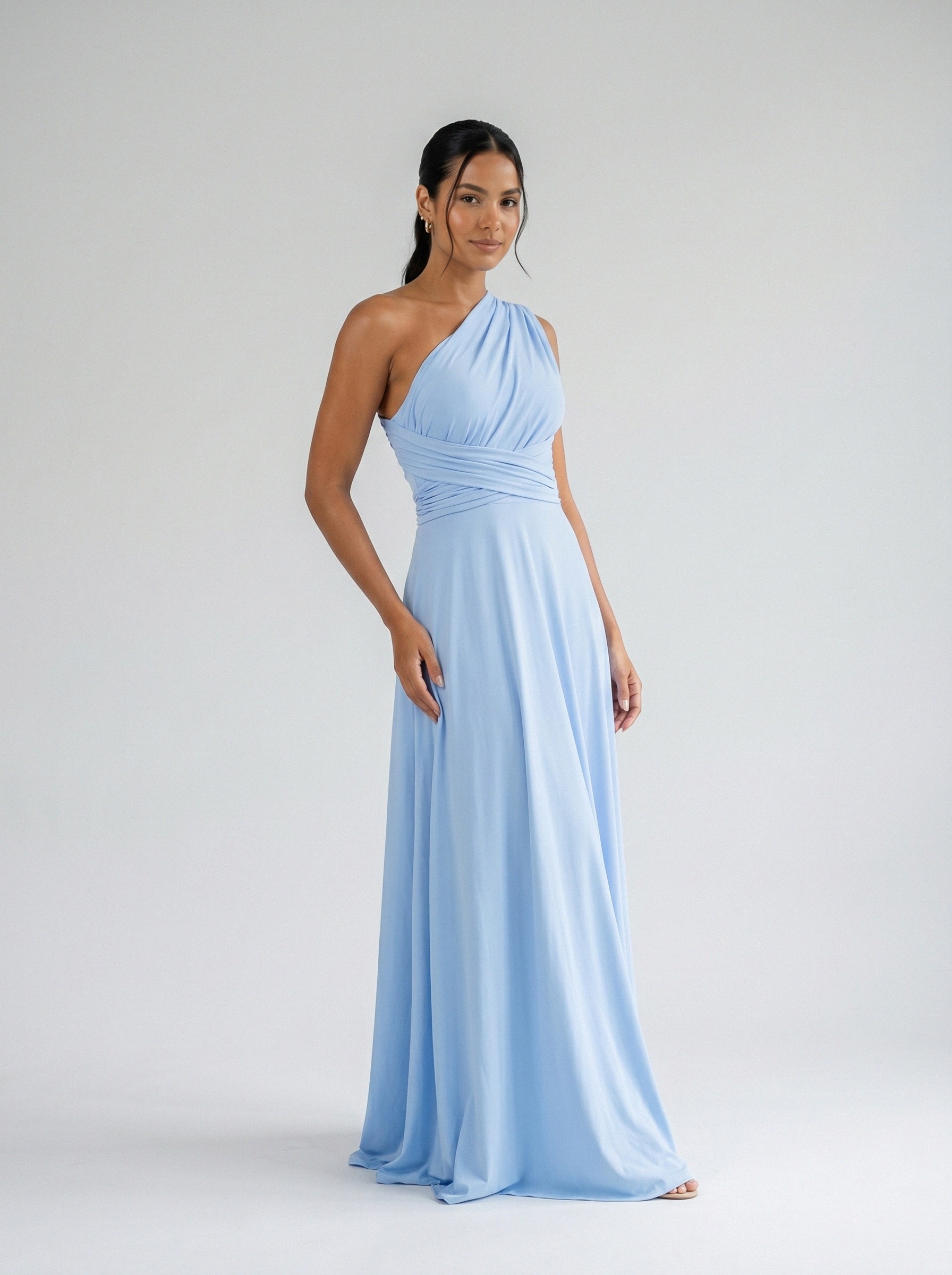 Vestido de festa azul claro · MD-M-057 da Koisa Linda