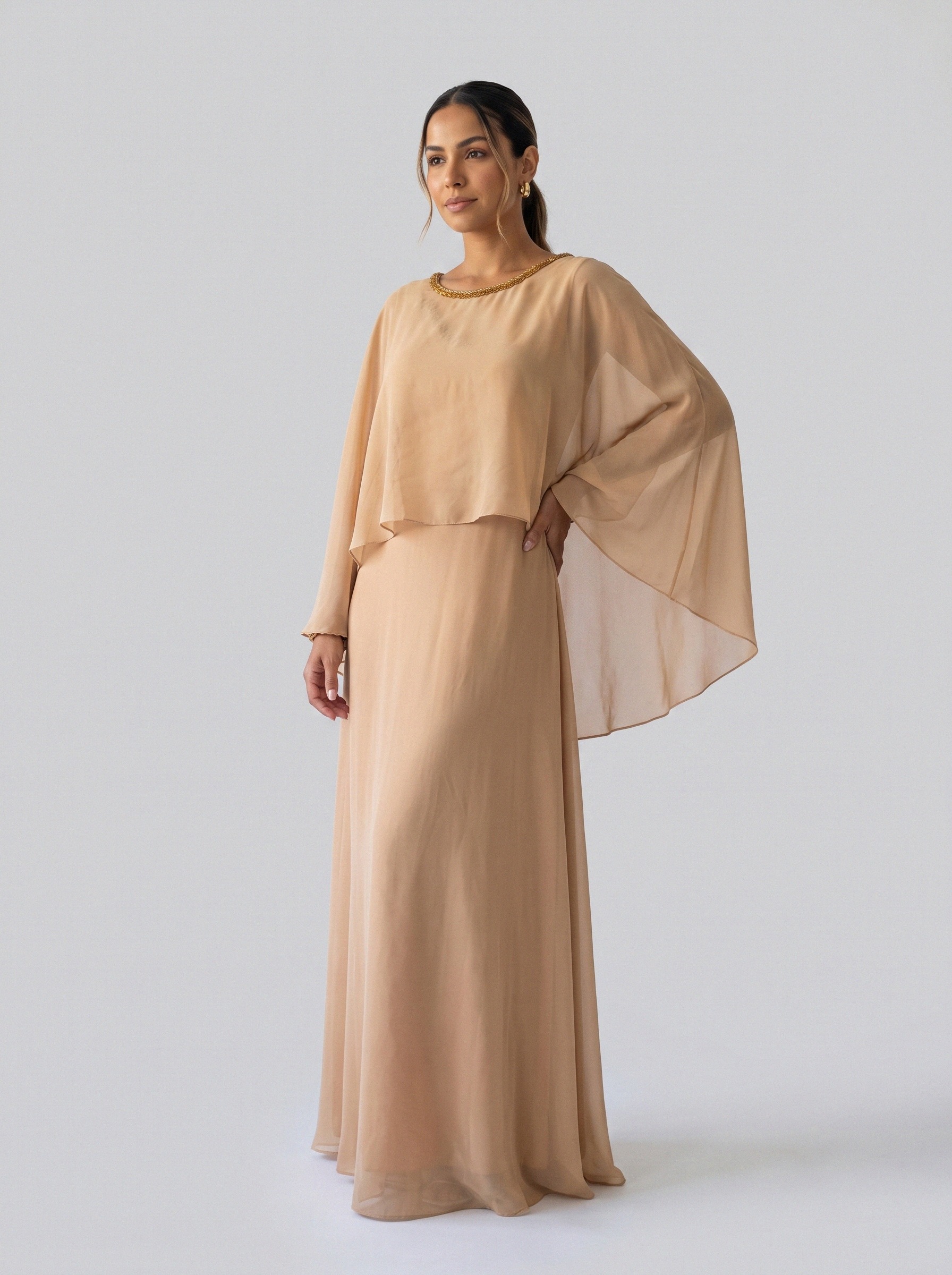 Vestido de festa nude · MD-M-059 da Koisa Linda
