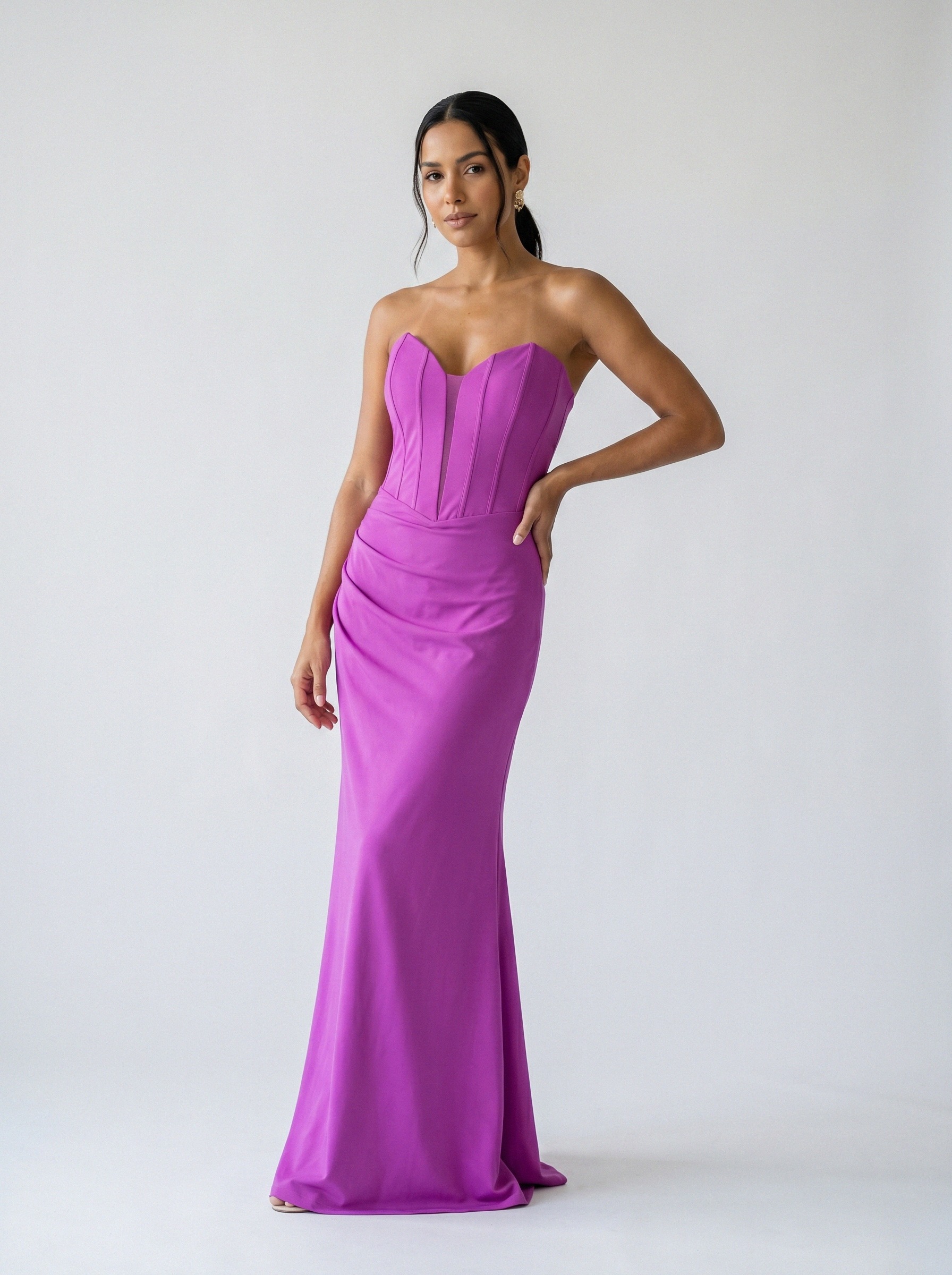 Vestido de festa pink · MD-P-002 da Koisa Linda